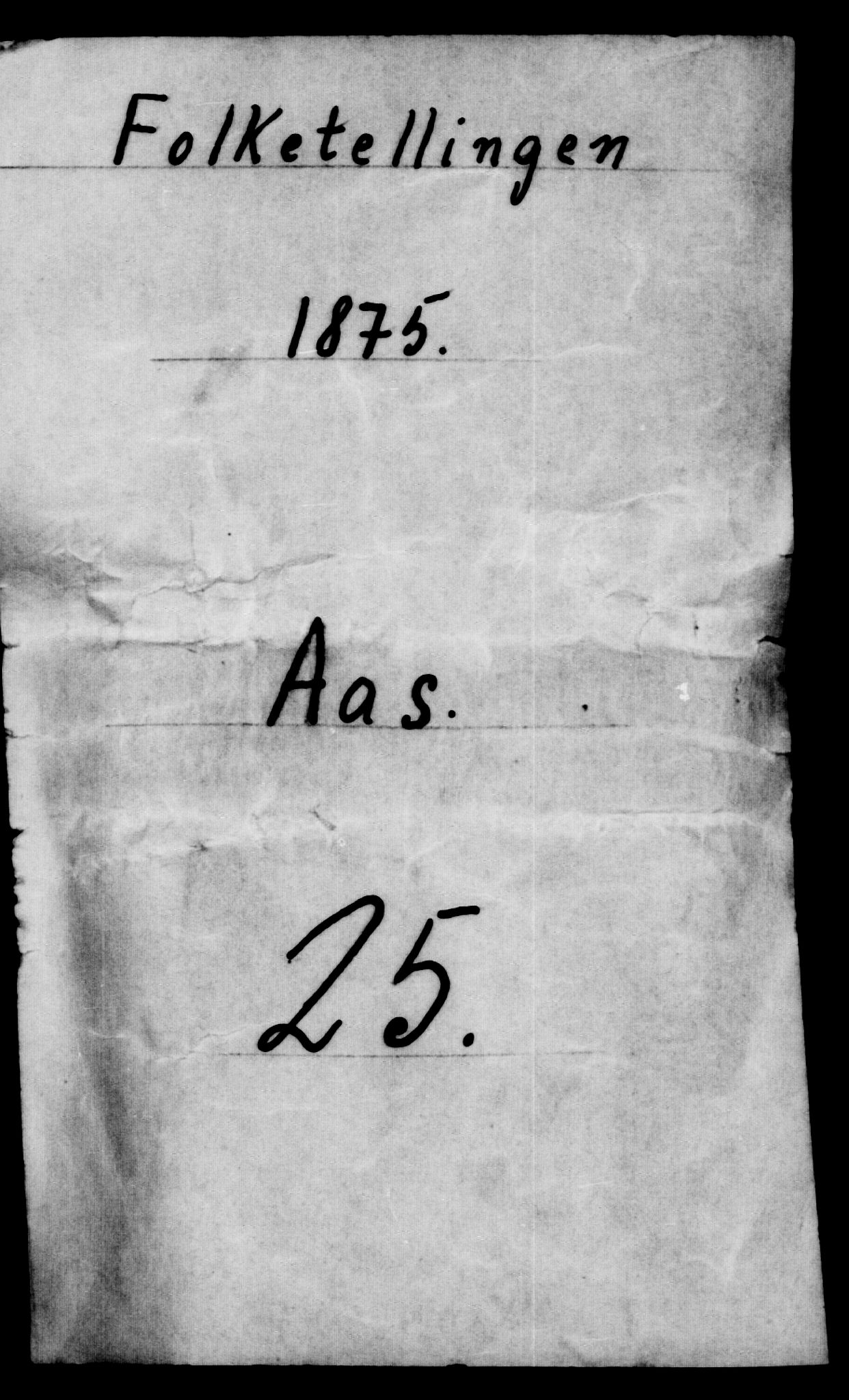 RA, 1875 census for 0214P Ås, 1875, p. 19