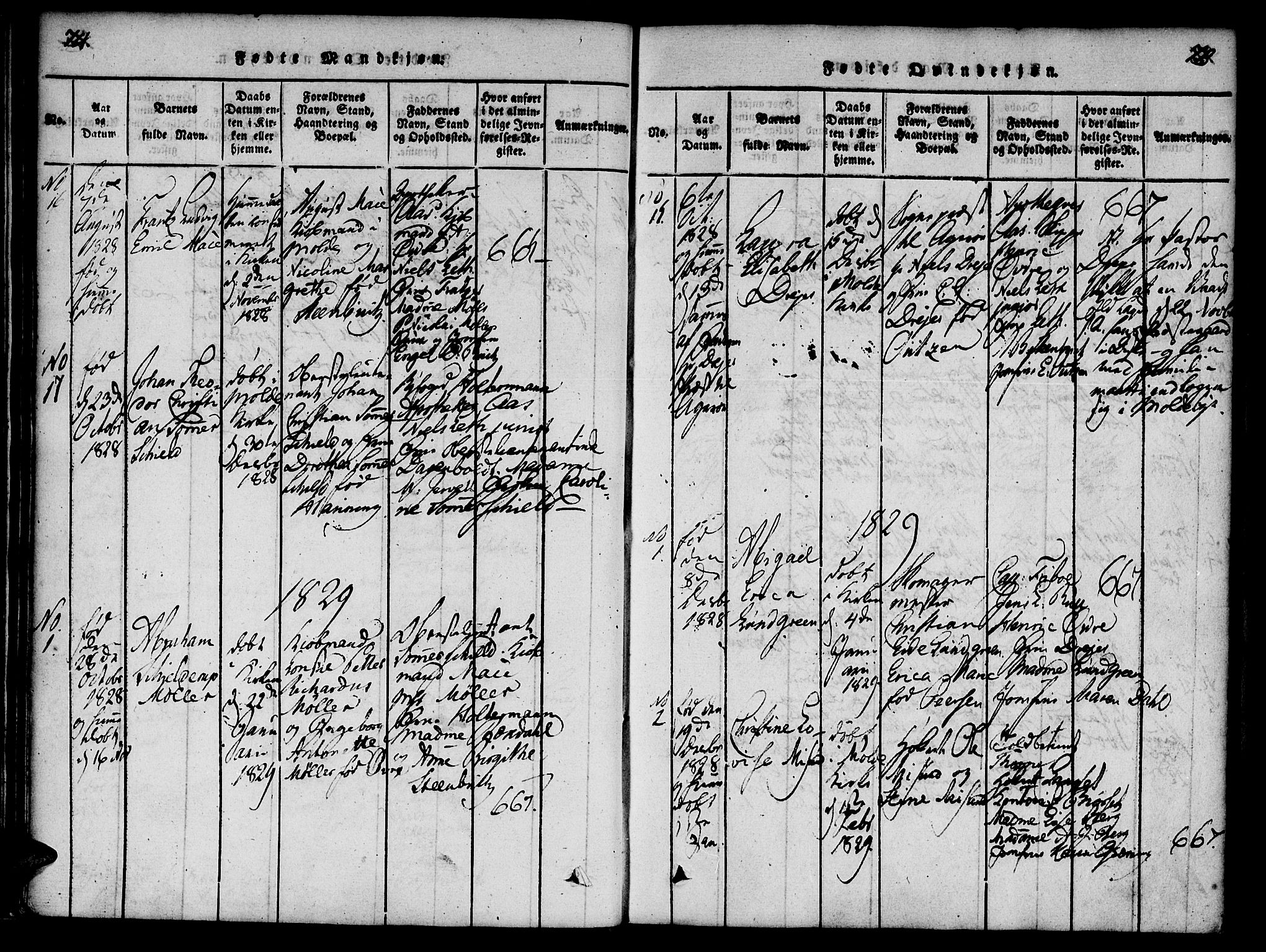 Ministerialprotokoller, klokkerbøker og fødselsregistre - Møre og Romsdal, SAT/A-1454/558/L0688: Parish register (official) no. 558A02, 1818-1843, p. 74-75