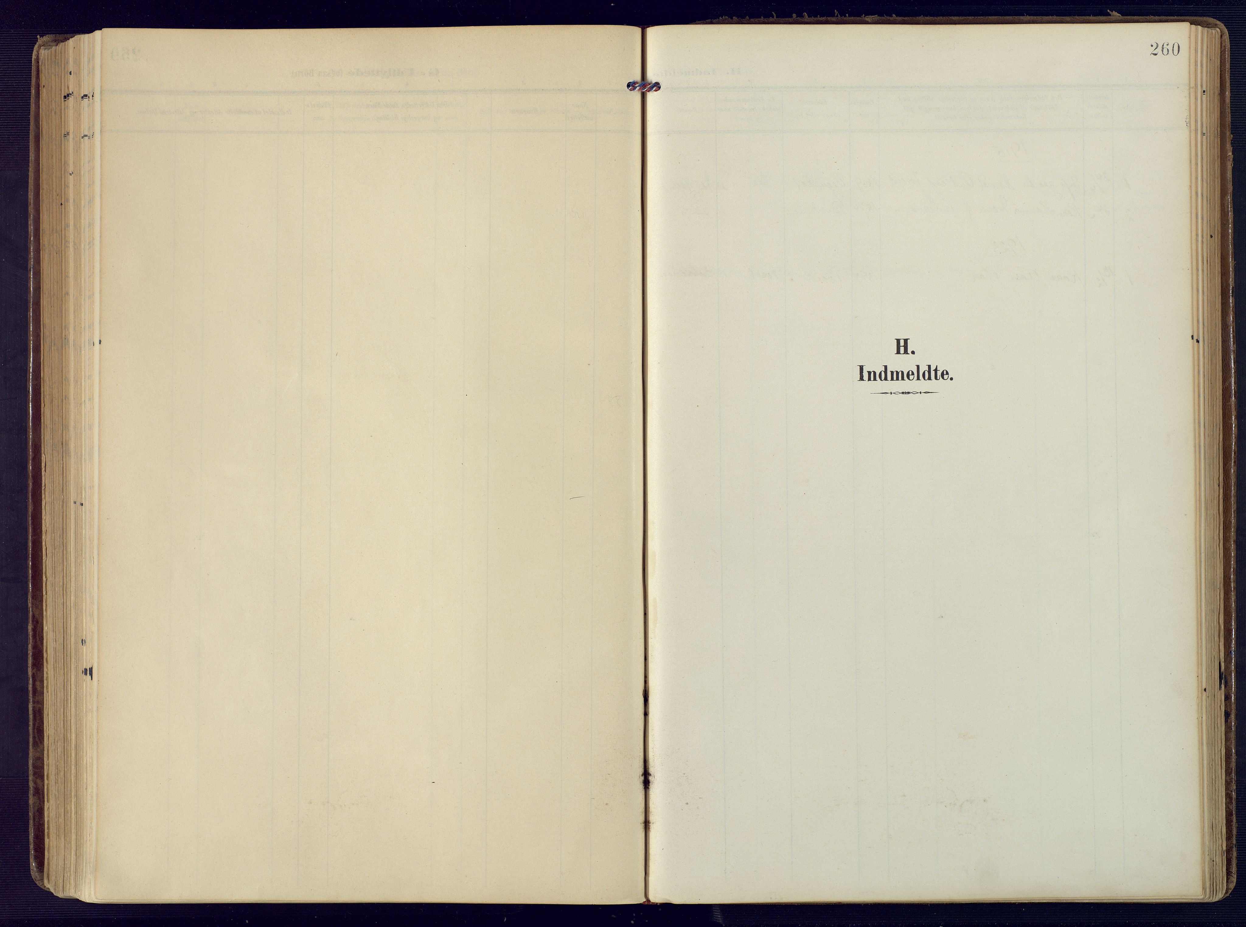 Birkenes sokneprestkontor, SAK/1111-0004/F/Fa/L0006: Parish register (official) no. A 6, 1908-1932, p. 260