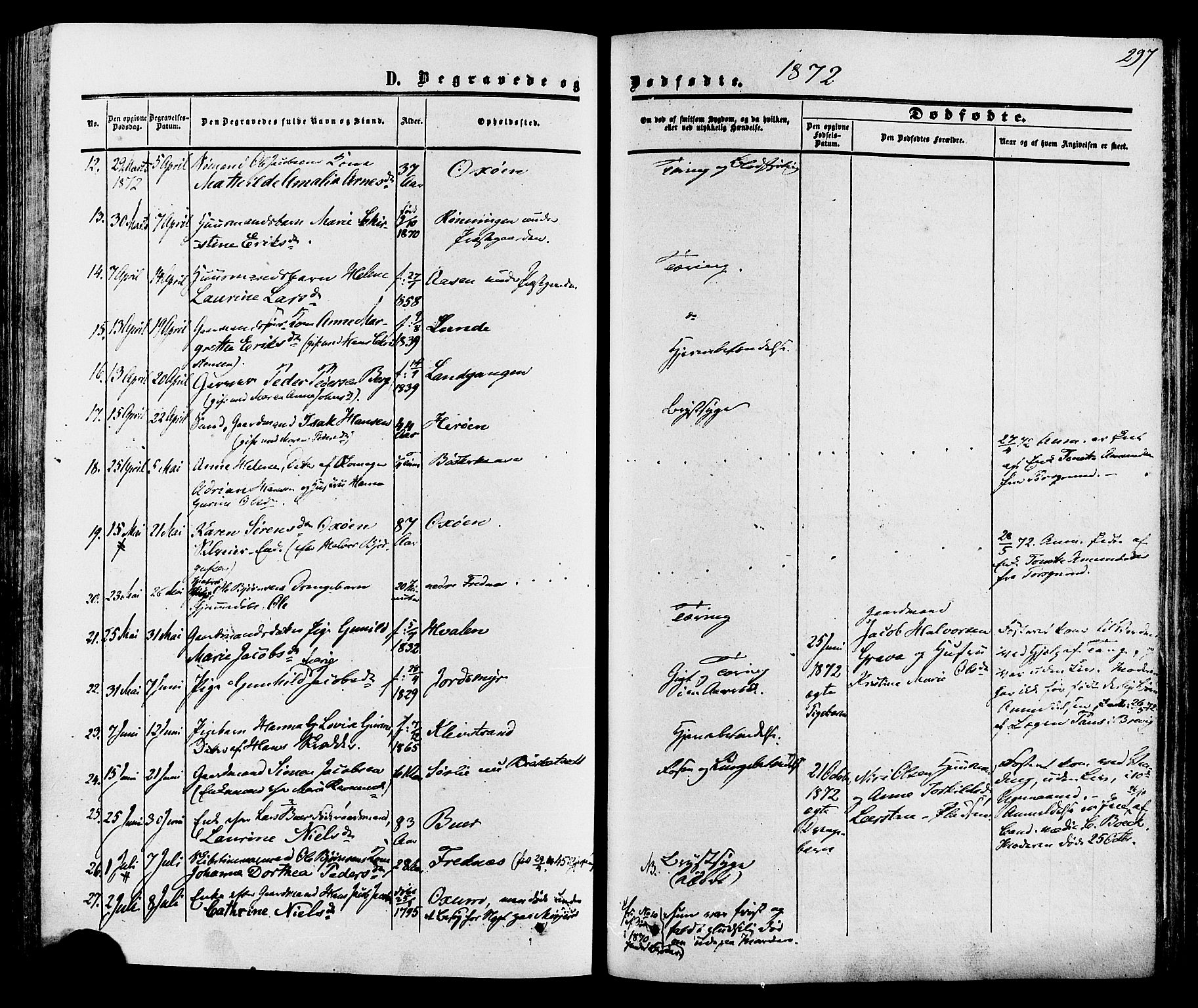 Eidanger kirkebøker, SAKO/A-261/F/Fa/L0010: Parish register (official) no. 10, 1859-1874, p. 297