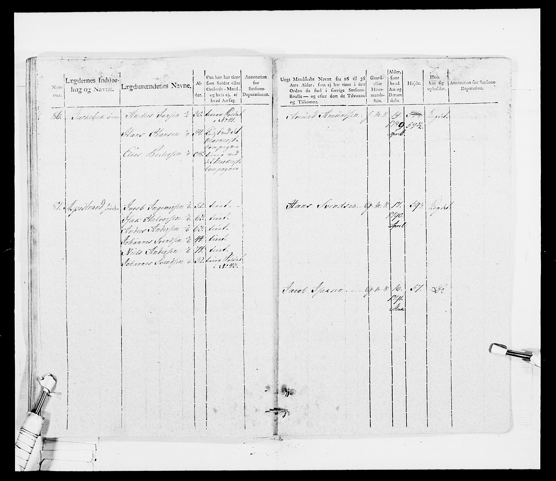 Generalitets- og kommissariatskollegiet, Det kongelige norske kommissariatskollegium, AV/RA-EA-5420/E/Eh/L0030a: Sønnafjelske gevorbne infanteriregiment, 1807, p. 342