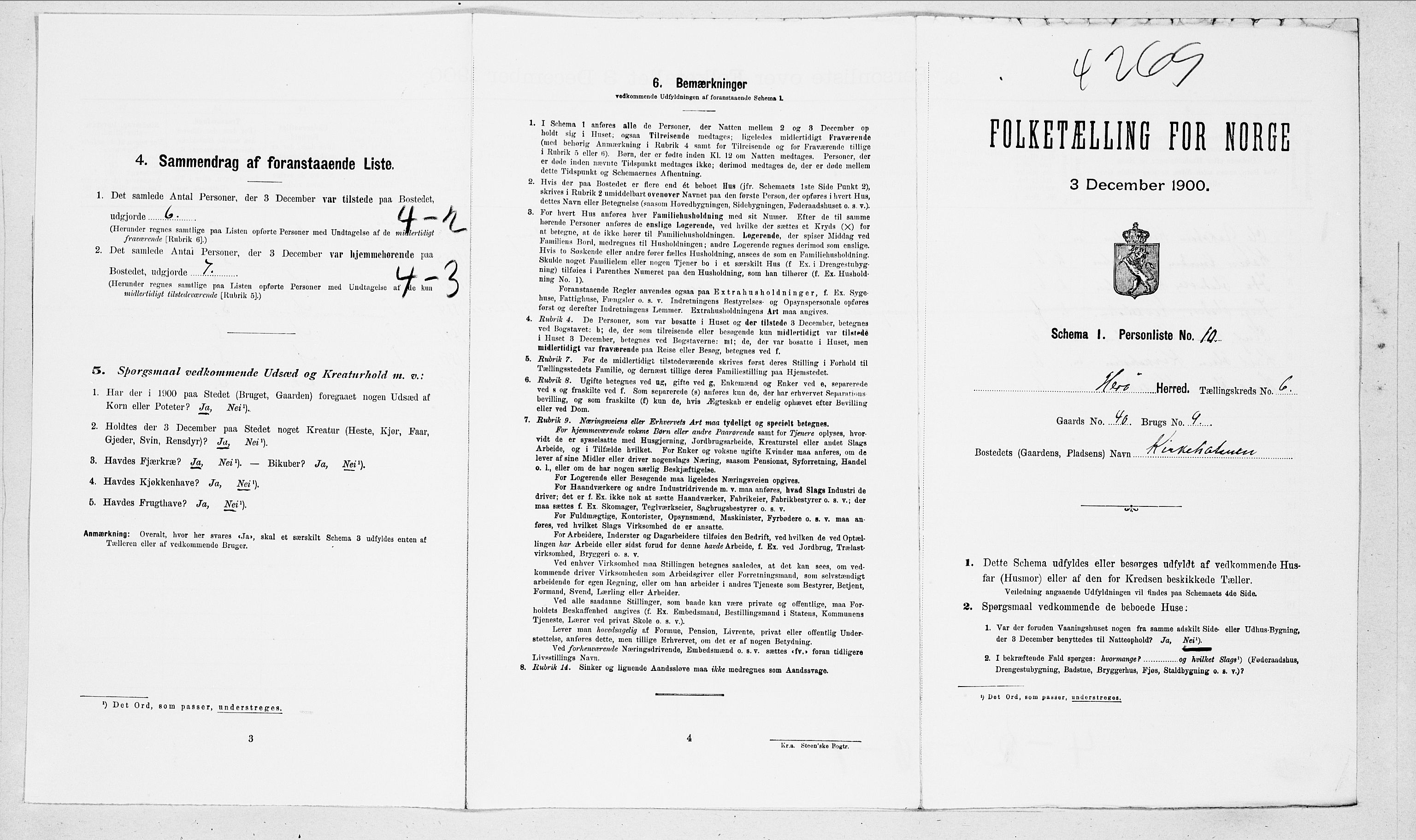 SAT, 1900 census for Herøy, 1900, p. 662