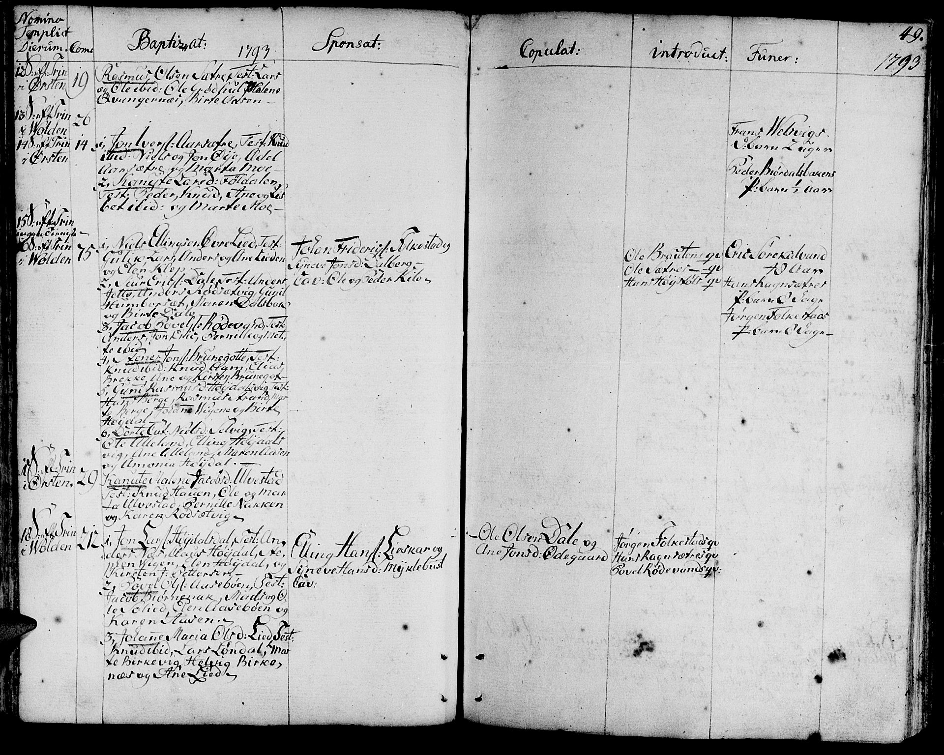 Ministerialprotokoller, klokkerbøker og fødselsregistre - Møre og Romsdal, AV/SAT-A-1454/511/L0137: Parish register (official) no. 511A04, 1787-1816, p. 49