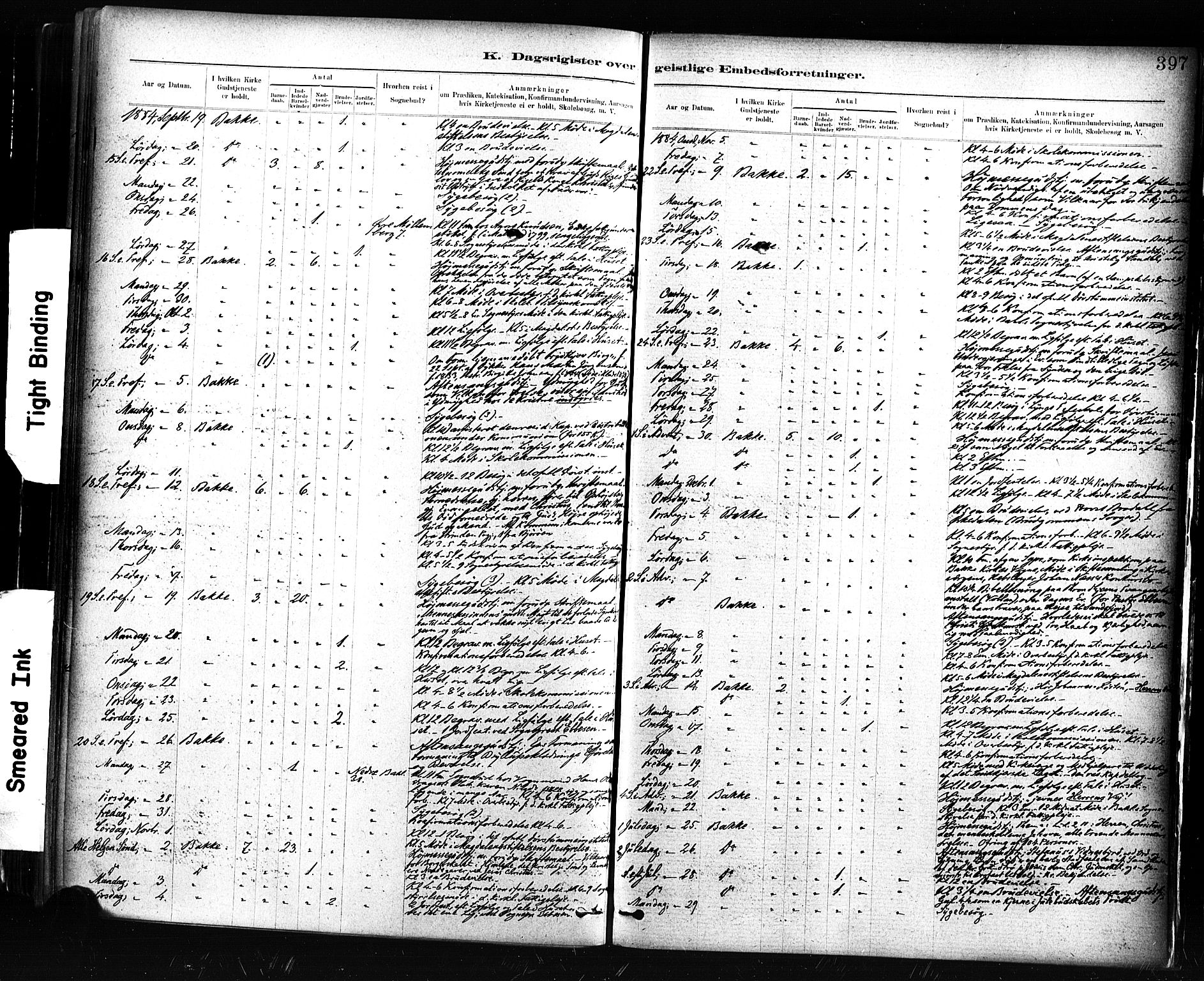 Ministerialprotokoller, klokkerbøker og fødselsregistre - Sør-Trøndelag, AV/SAT-A-1456/604/L0189: Parish register (official) no. 604A10, 1878-1892, p. 397