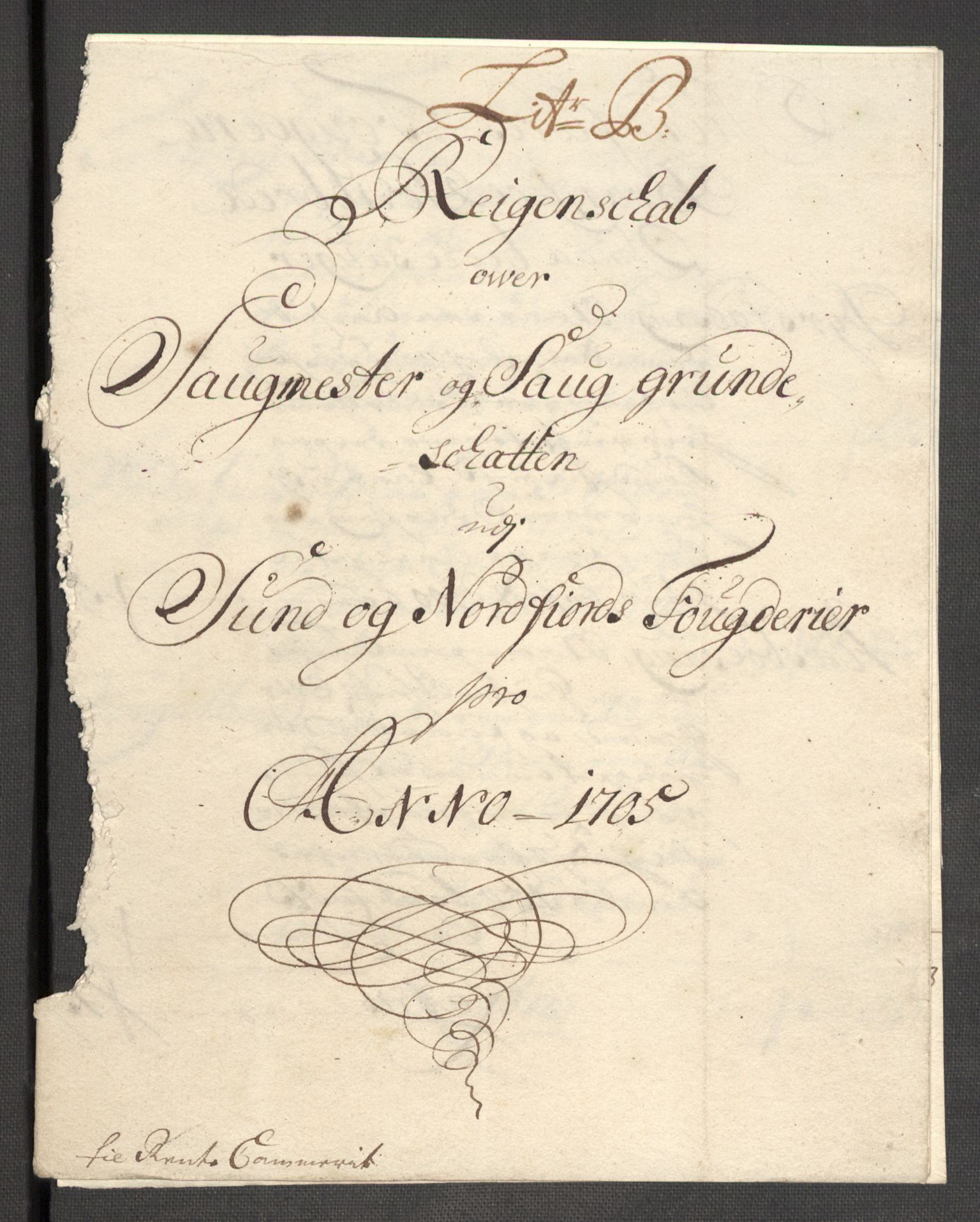 Rentekammeret inntil 1814, Reviderte regnskaper, Fogderegnskap, RA/EA-4092/R53/L3429: Fogderegnskap Sunn- og Nordfjord, 1705, p. 69