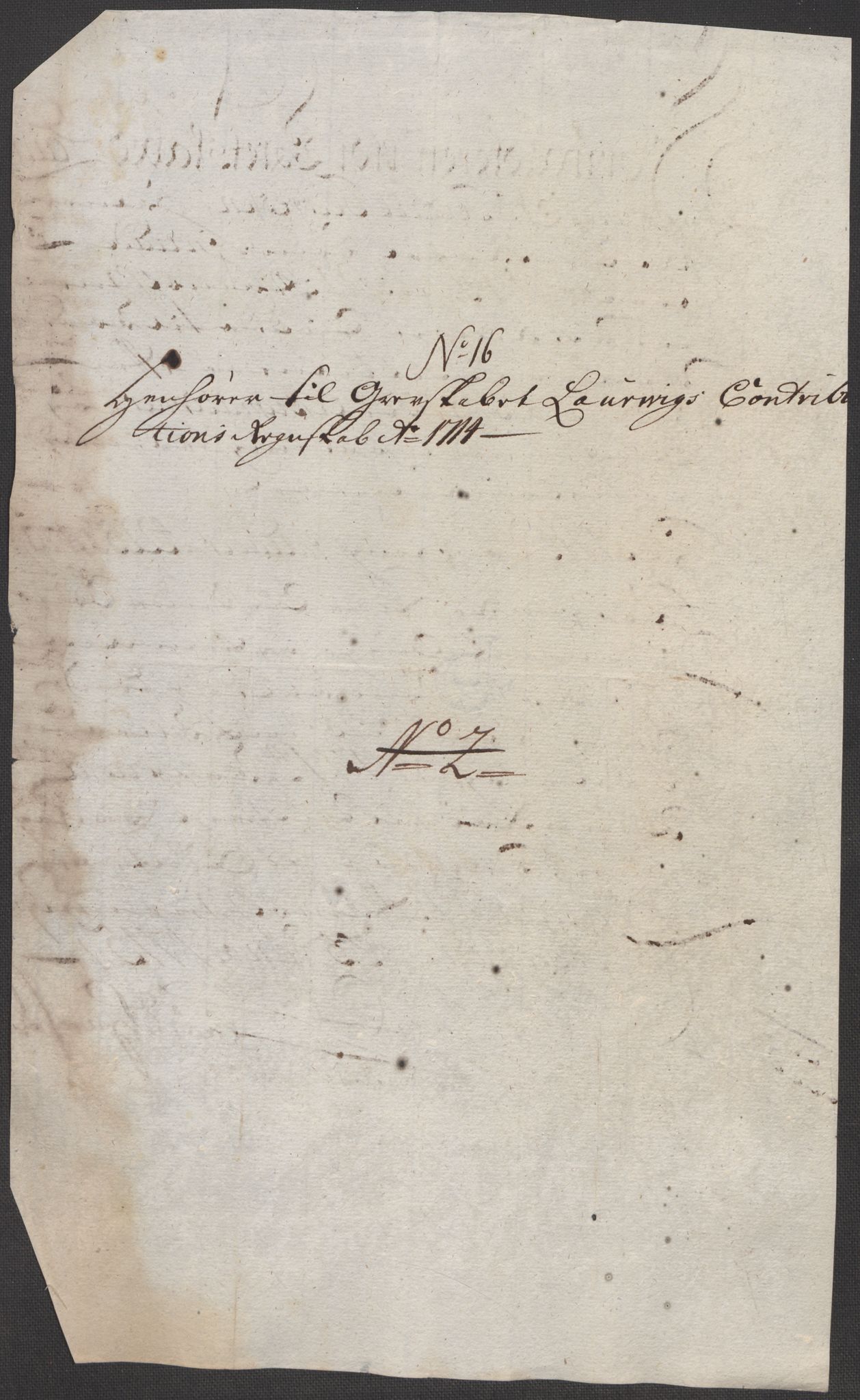 Rentekammeret inntil 1814, Reviderte regnskaper, Fogderegnskap, AV/RA-EA-4092/R33/L1986: Fogderegnskap Larvik grevskap, 1714-1715, p. 195