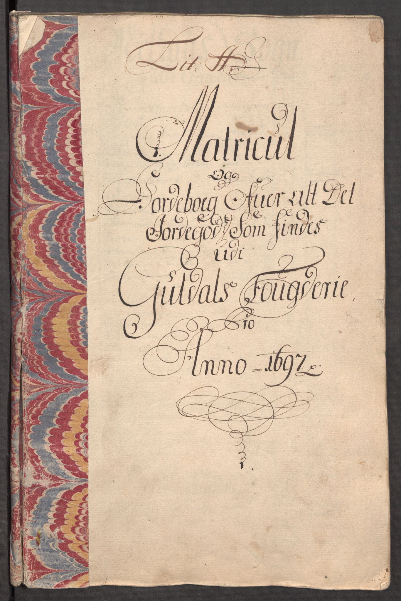 Rentekammeret inntil 1814, Reviderte regnskaper, Fogderegnskap, RA/EA-4092/R60/L3947: Fogderegnskap Orkdal og Gauldal, 1697, p. 267