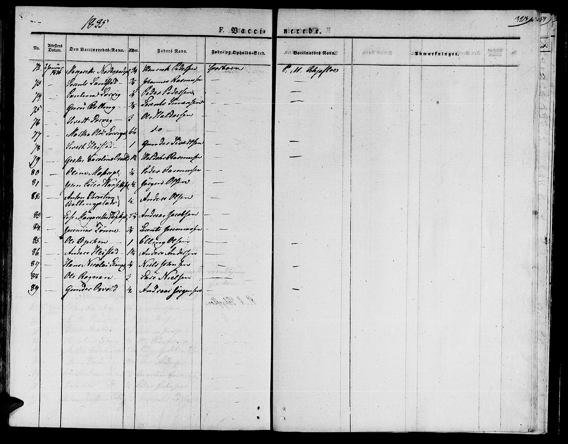 Ministerialprotokoller, klokkerbøker og fødselsregistre - Nord-Trøndelag, SAT/A-1458/735/L0336: Parish register (official) no. 735A05 /1, 1825-1835, p. 323