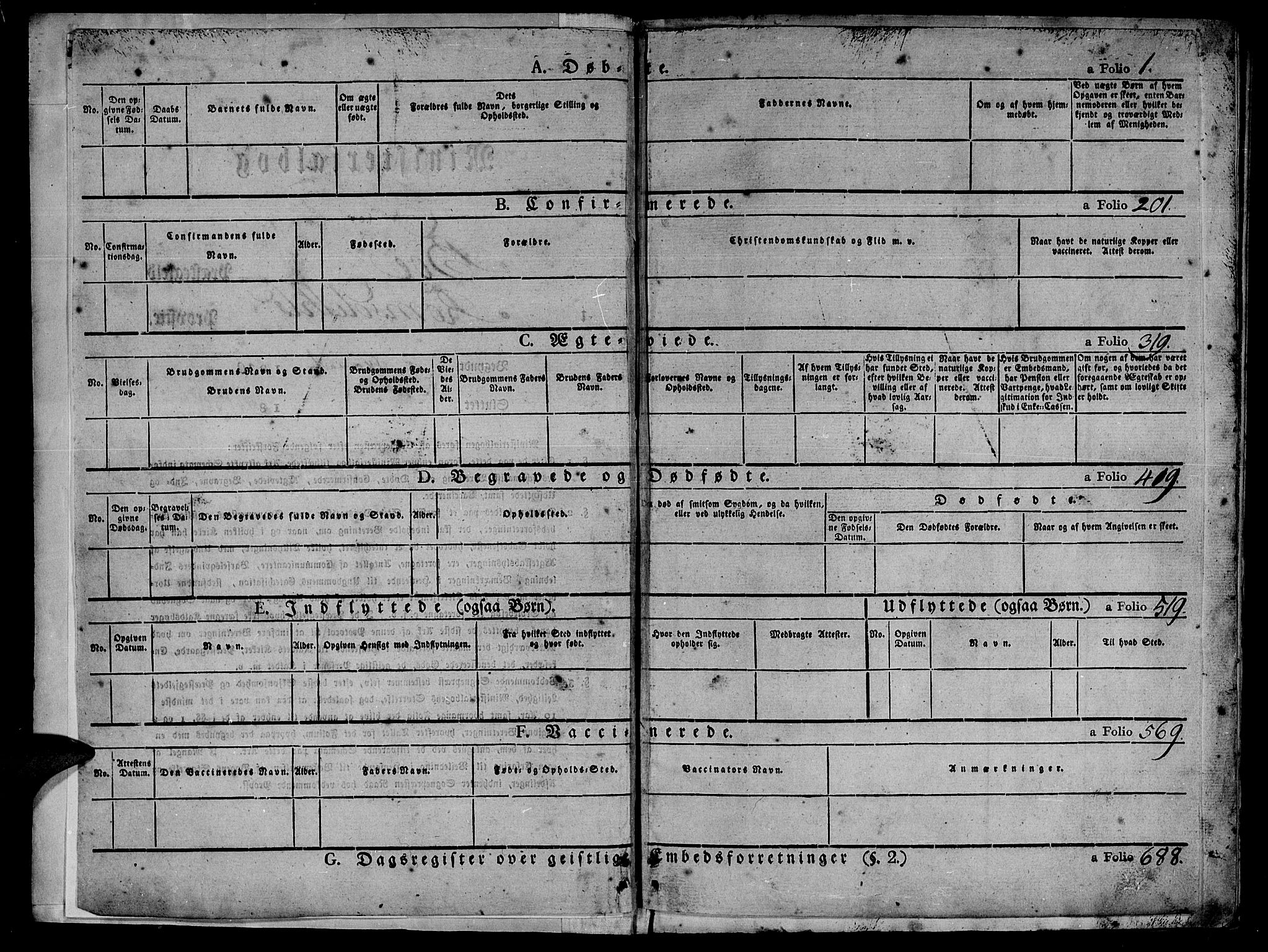 Ministerialprotokoller, klokkerbøker og fødselsregistre - Møre og Romsdal, SAT/A-1454/566/L0765: Parish register (official) no. 566A04, 1829-1841