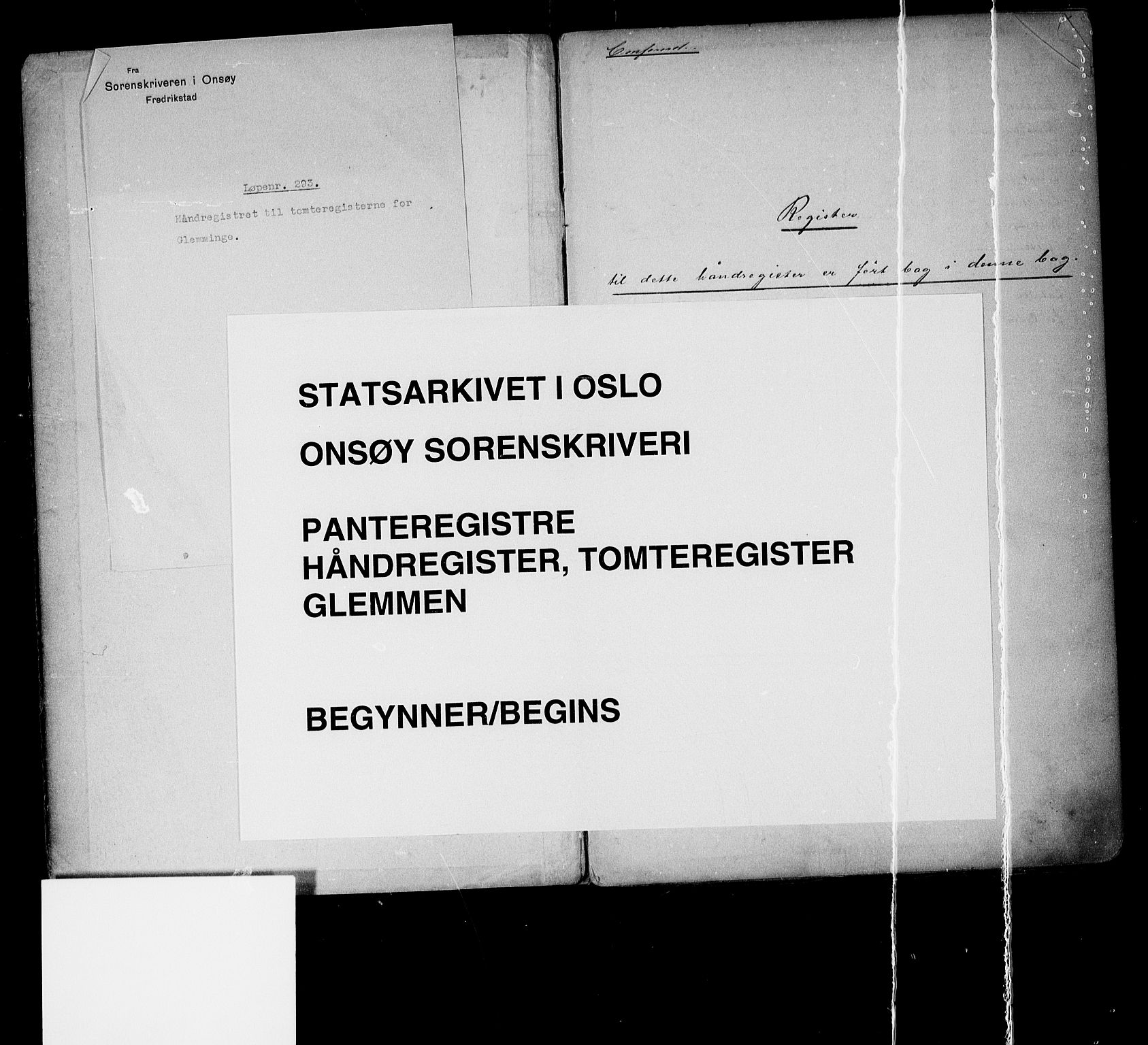 Onsøy sorenskriveri, SAO/A-10474/G/Ge/Gea/L0001: Mortgage register no. 1