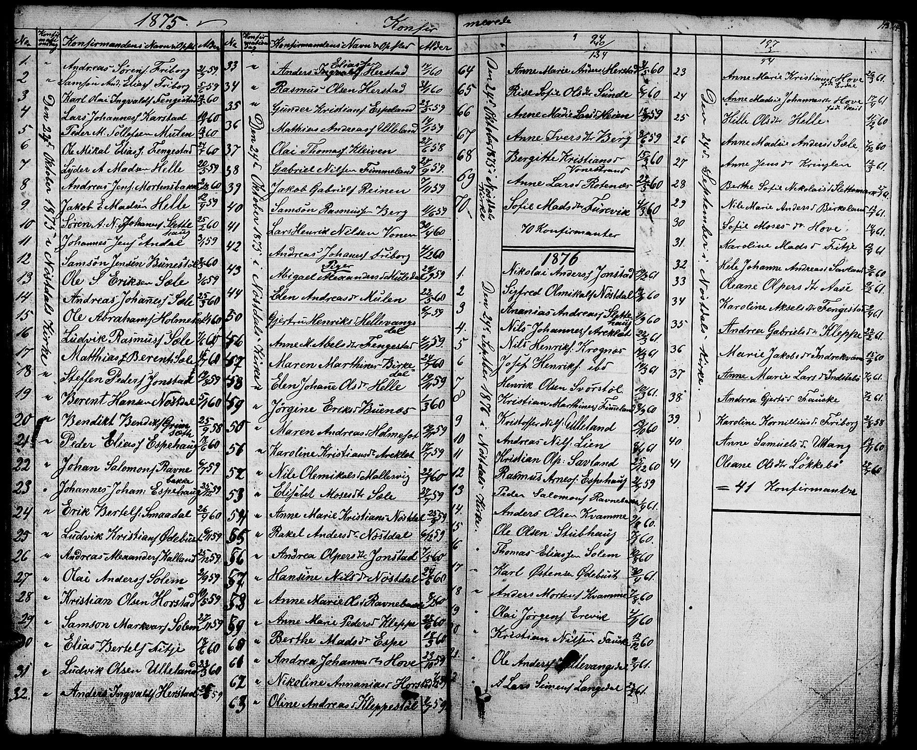Førde sokneprestembete, SAB/A-79901/H/Hab/Habd/L0001: Parish register (copy) no. D 1, 1852-1877, p. 113