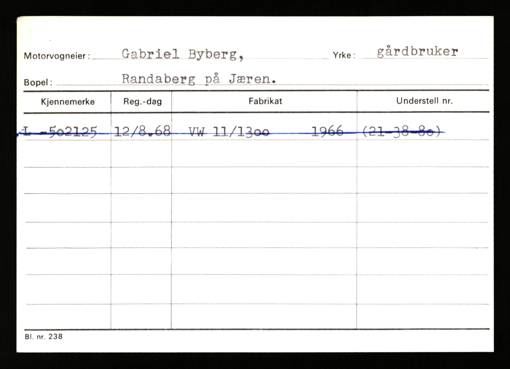 Stavanger trafikkstasjon, AV/SAST-A-101942/0/H/L0005: Bue - Dahlstrøm, 1930-1971, p. 197