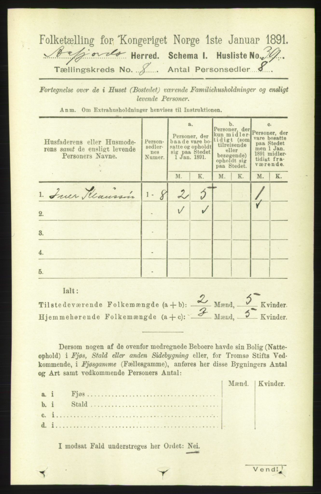 RA, 1891 census for 1630 Åfjord, 1891, p. 1966