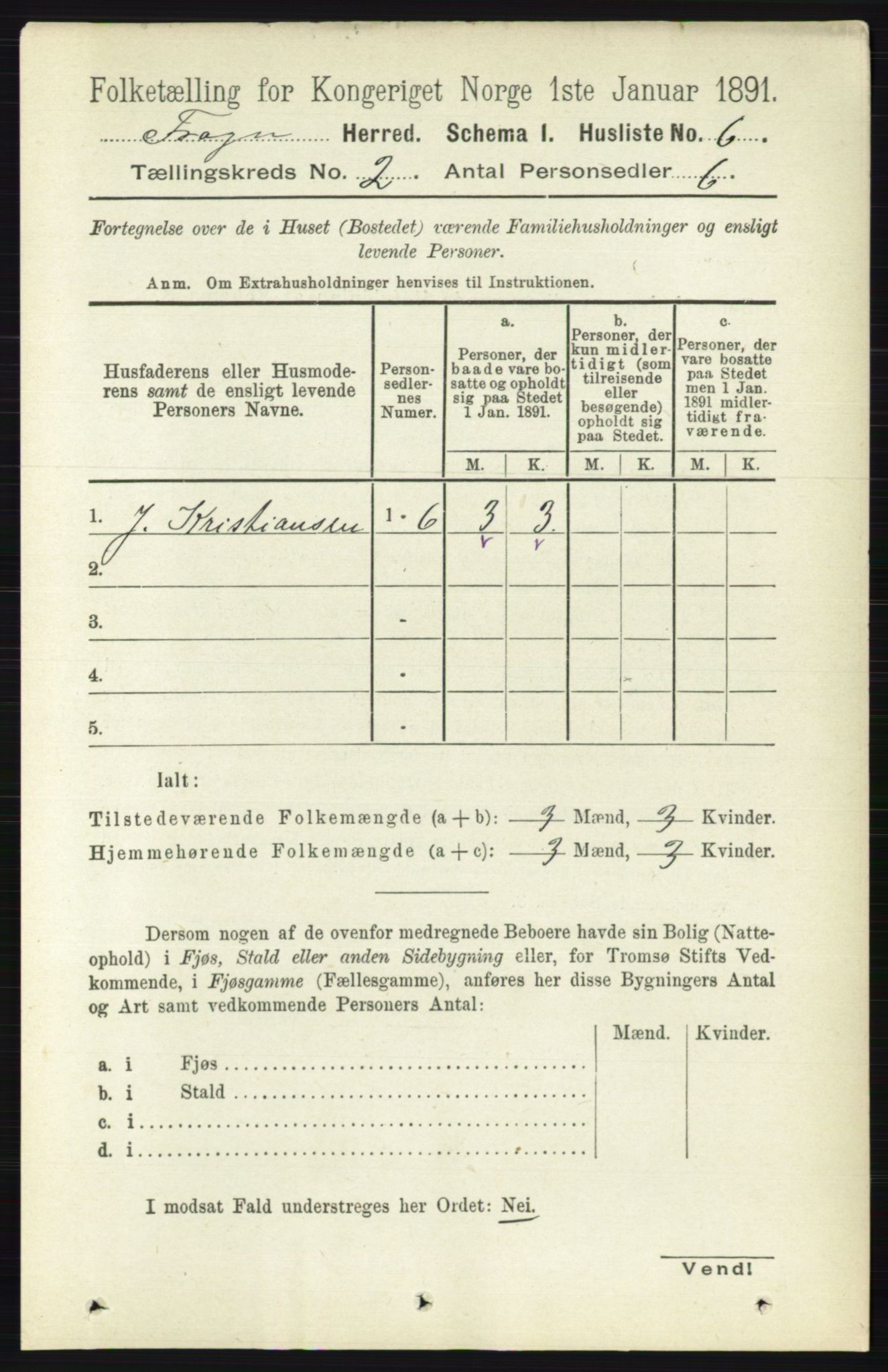 RA, 1891 census for 0215 Frogn, 1891, p. 1178