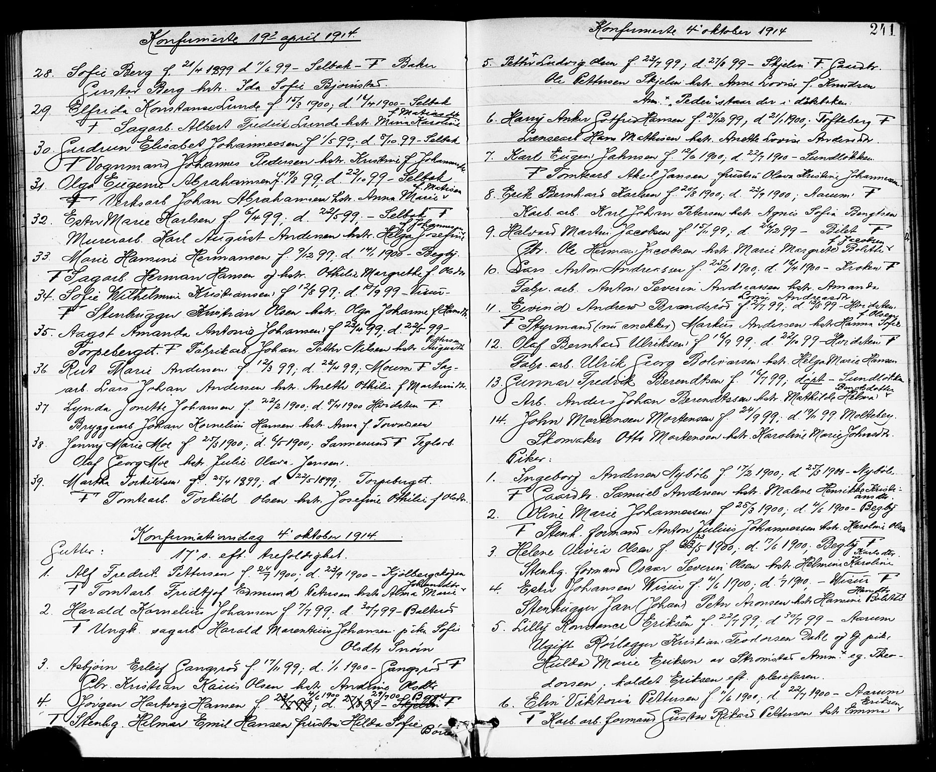 Borge prestekontor Kirkebøker, SAO/A-10903/G/Ga/L0002: Parish register (copy) no. I 2, 1875-1923, p. 241