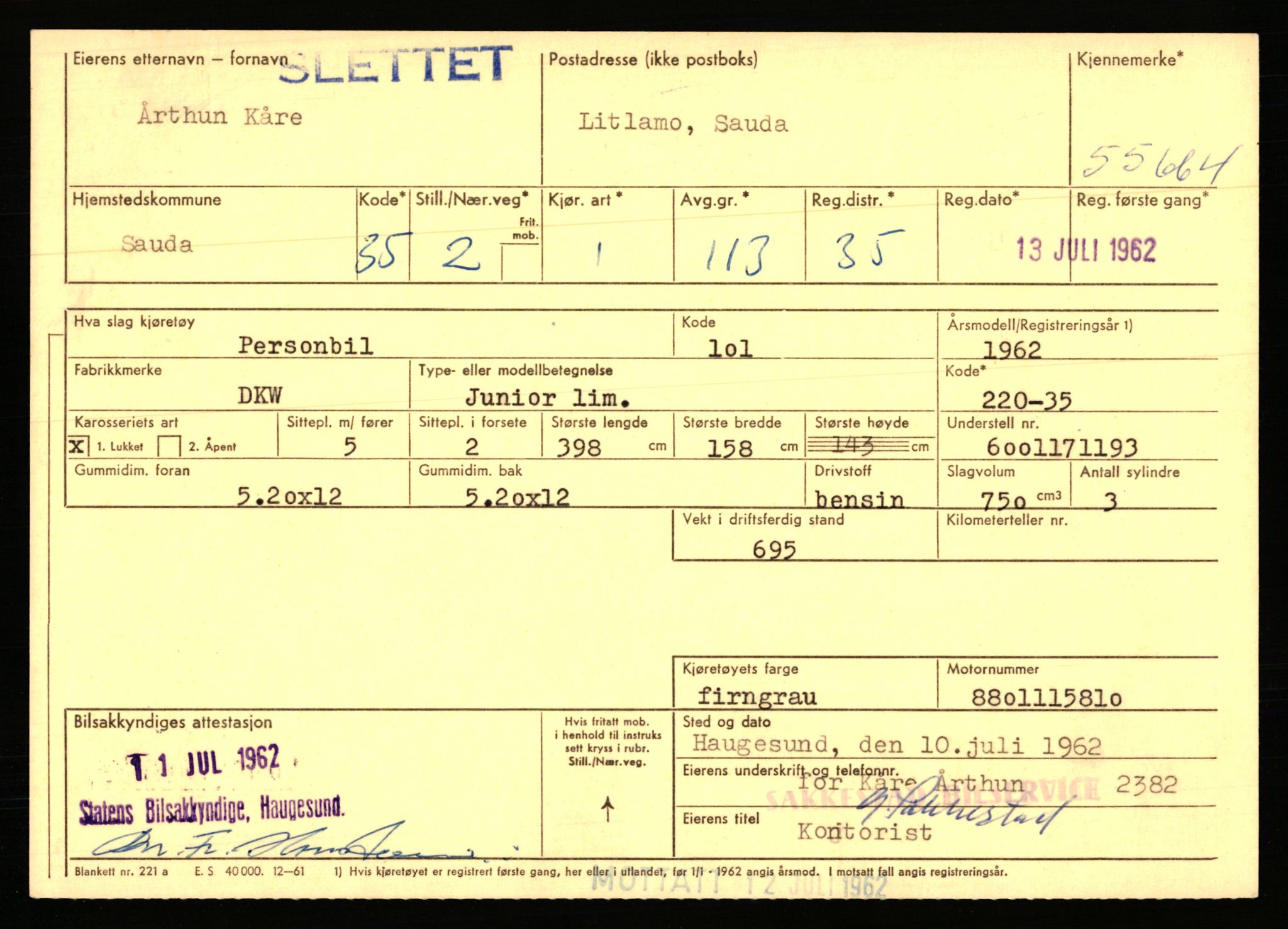 Stavanger trafikkstasjon, AV/SAST-A-101942/0/F/L0054: L-54200 - L-55699, 1930-1971, p. 2749