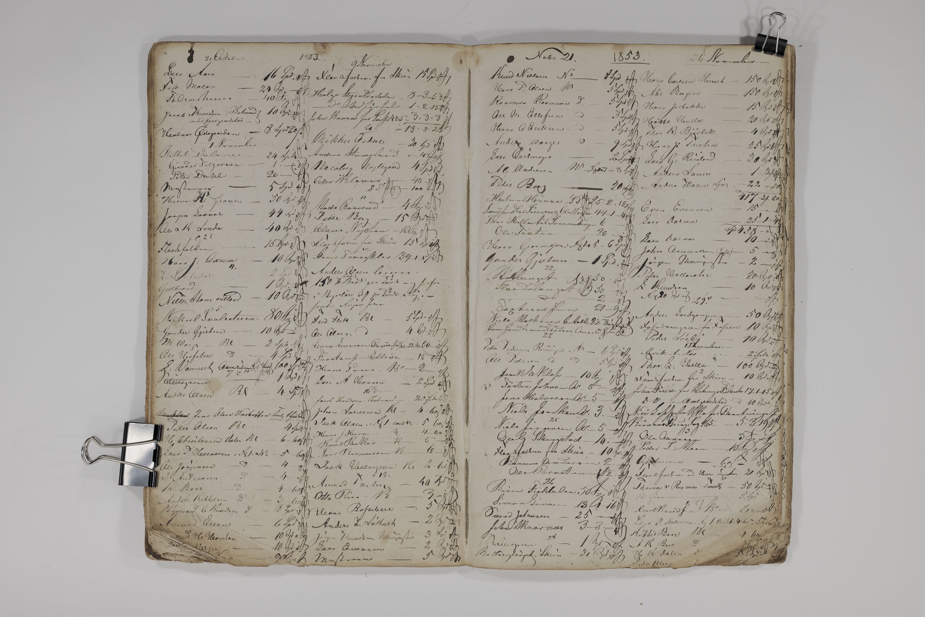 Blehr/ Kjellestad, TEMU/TGM-A-1212/R/Rc/L0005: Journal, 1851-1857, p. 31