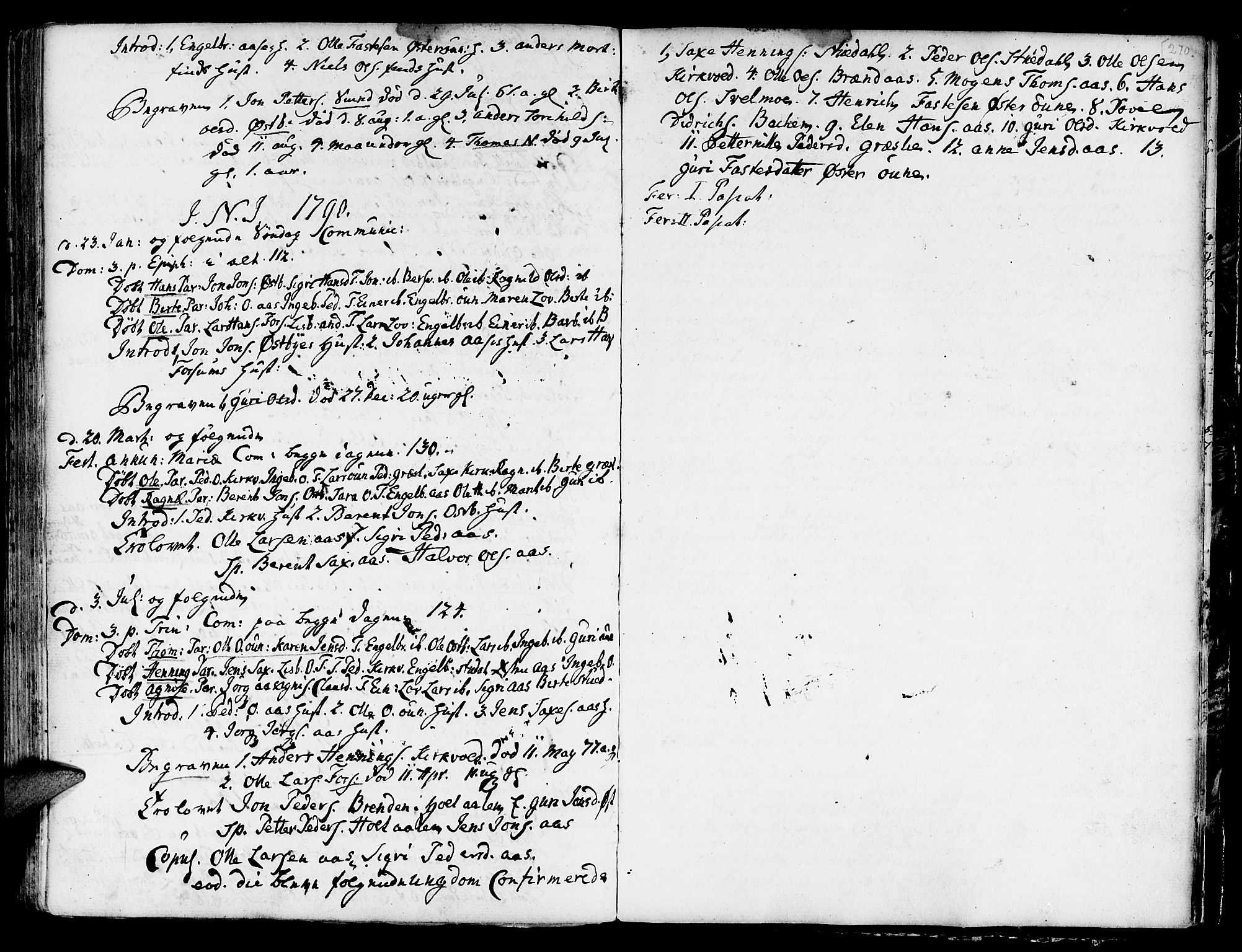 Ministerialprotokoller, klokkerbøker og fødselsregistre - Sør-Trøndelag, SAT/A-1456/695/L1139: Parish register (official) no. 695A02 /2, 1776-1790, p. 270
