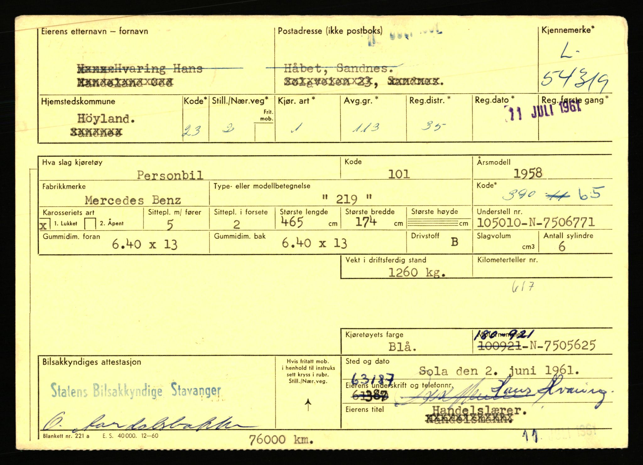 Stavanger trafikkstasjon, AV/SAST-A-101942/0/F/L0054: L-54200 - L-55699, 1930-1971, p. 255