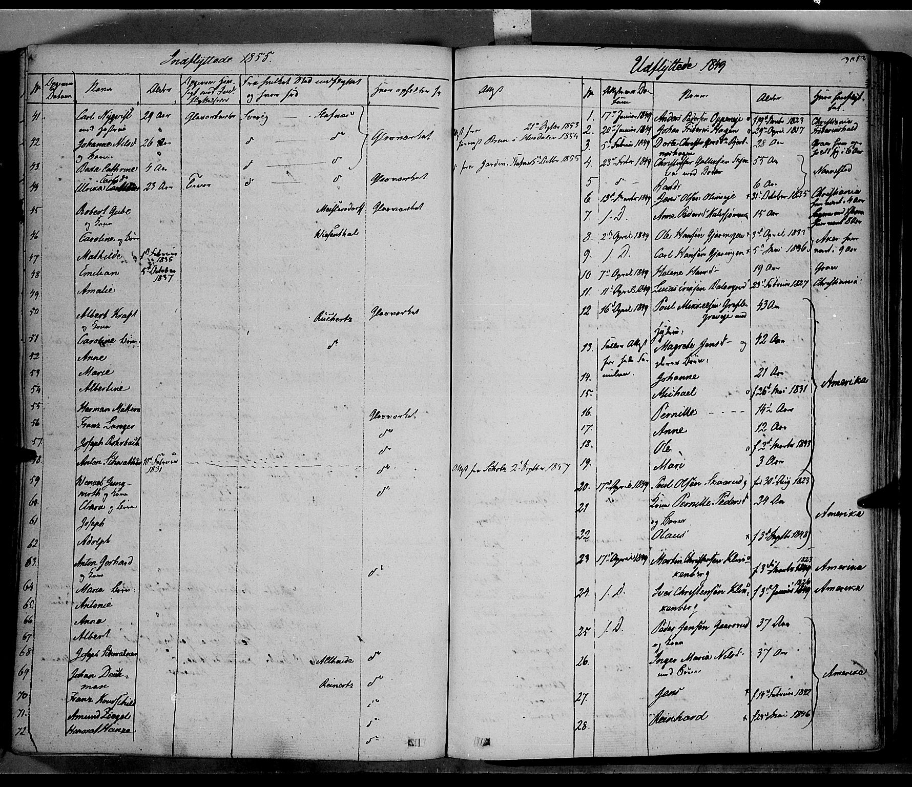 Jevnaker prestekontor, SAH/PREST-116/H/Ha/Haa/L0006: Parish register (official) no. 6, 1837-1857, p. 301
