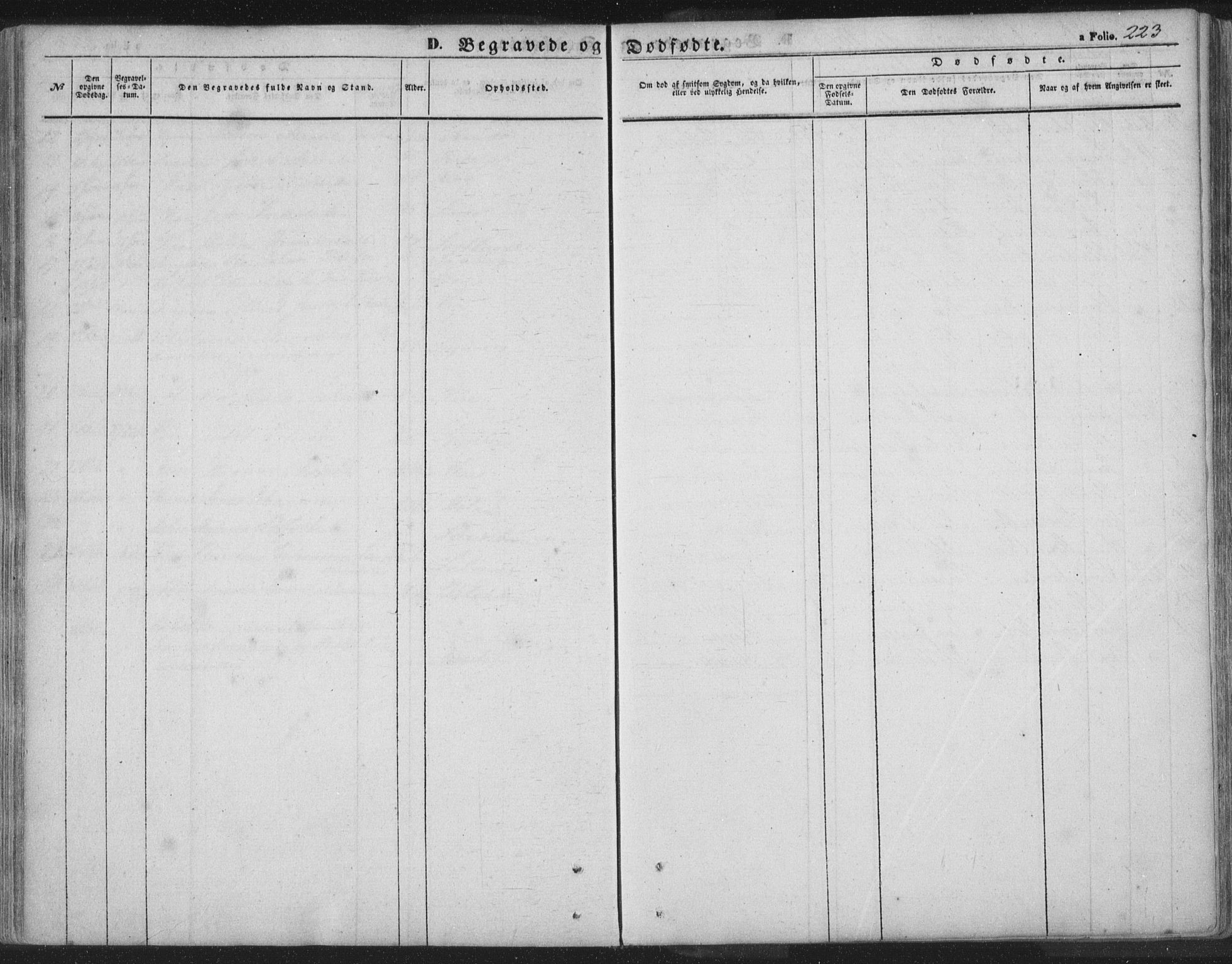 Ministerialprotokoller, klokkerbøker og fødselsregistre - Nordland, AV/SAT-A-1459/895/L1369: Parish register (official) no. 895A04, 1852-1872, p. 223