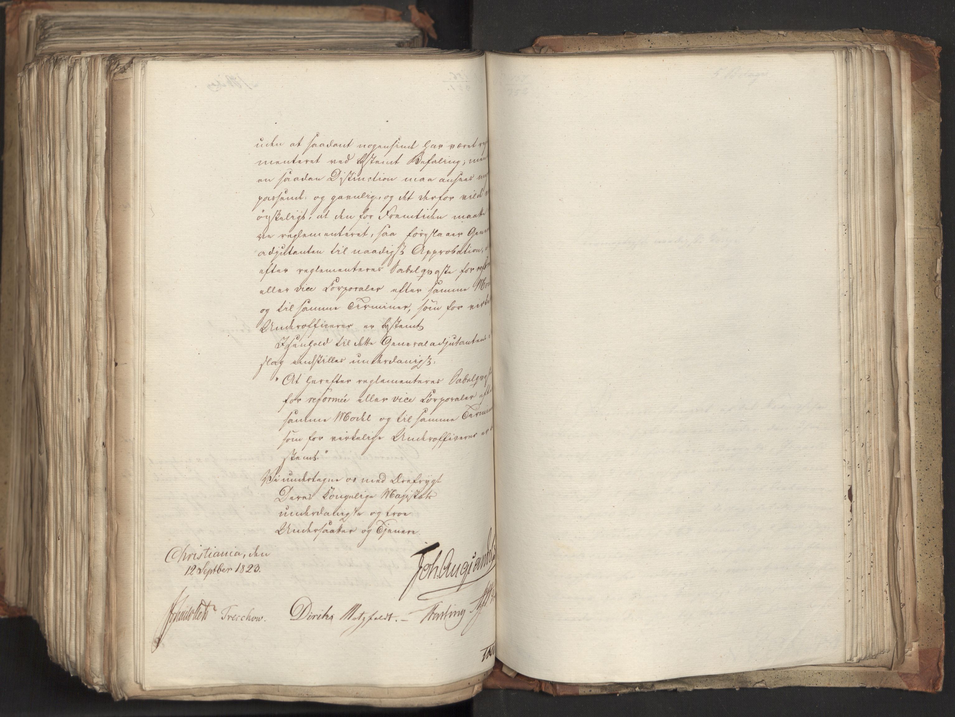 Statsrådsavdelingen i Stockholm, AV/RA-S-1003/D/Da/L0035: Regjeringsinnstillinger nr. 541-840, 1823, p. 667