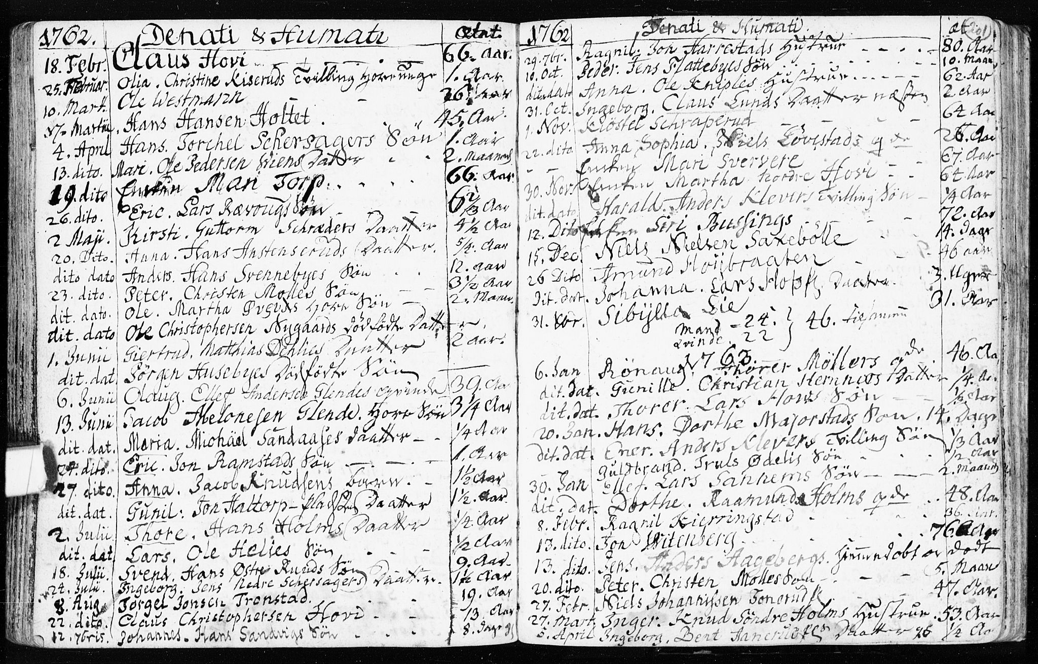 Spydeberg prestekontor Kirkebøker, AV/SAO-A-10924/F/Fa/L0002: Parish register (official) no. I 2, 1739-1780, p. 201