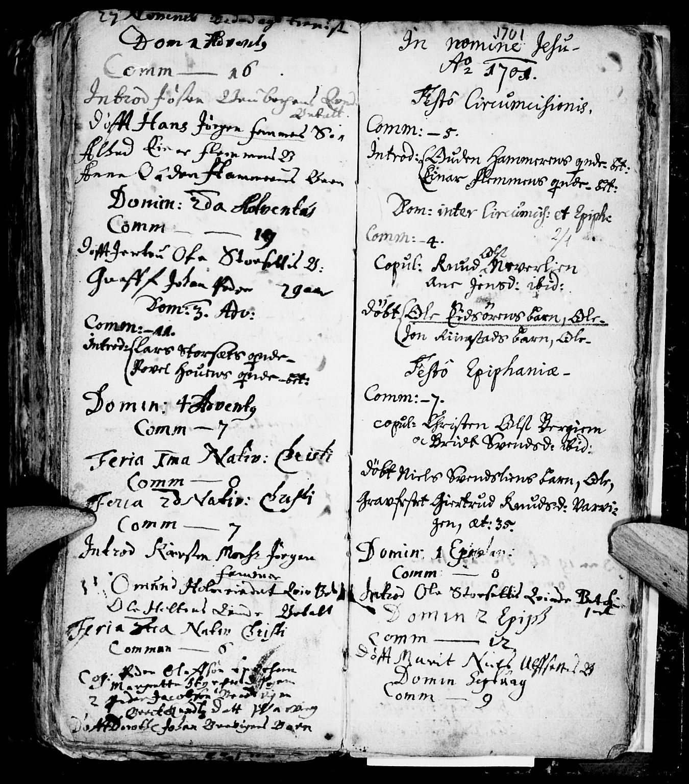 Ministerialprotokoller, klokkerbøker og fødselsregistre - Møre og Romsdal, AV/SAT-A-1454/586/L0976: Parish register (official) no. 586A02, 1664-1702