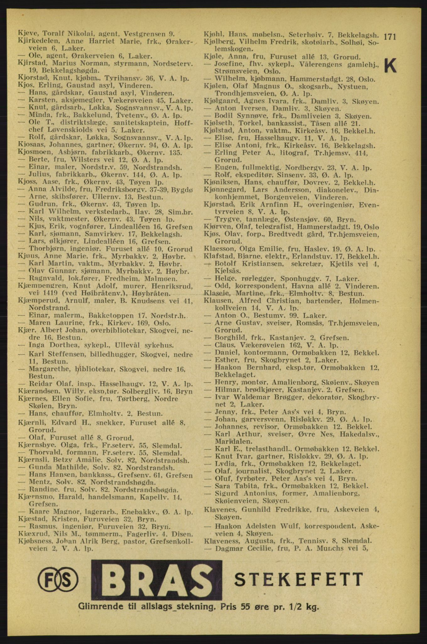 Aker adressebok/adressekalender, PUBL/001/A/005: Aker adressebok, 1934-1935, p. 171