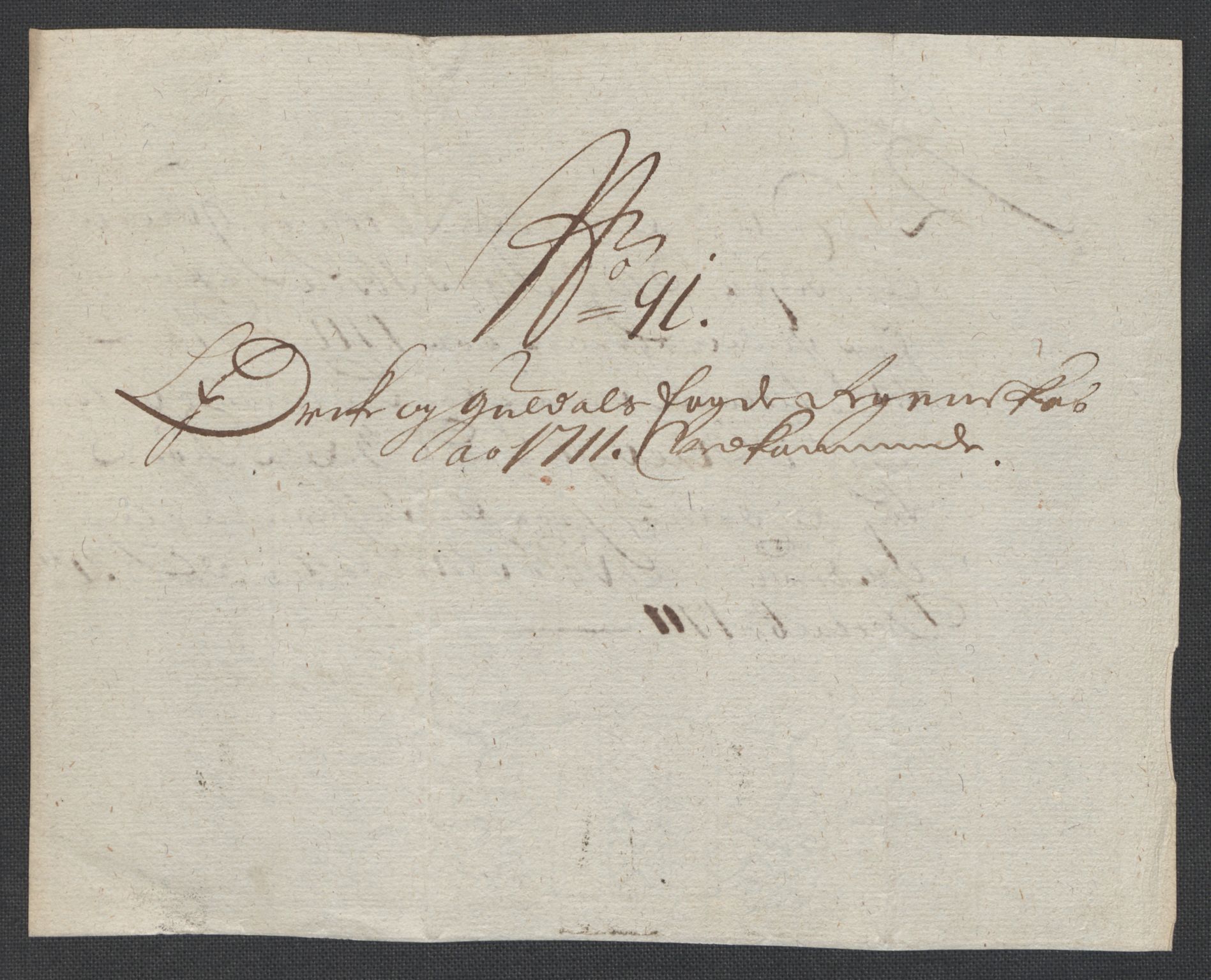 Rentekammeret inntil 1814, Reviderte regnskaper, Fogderegnskap, AV/RA-EA-4092/R60/L3962: Fogderegnskap Orkdal og Gauldal, 1711, p. 248