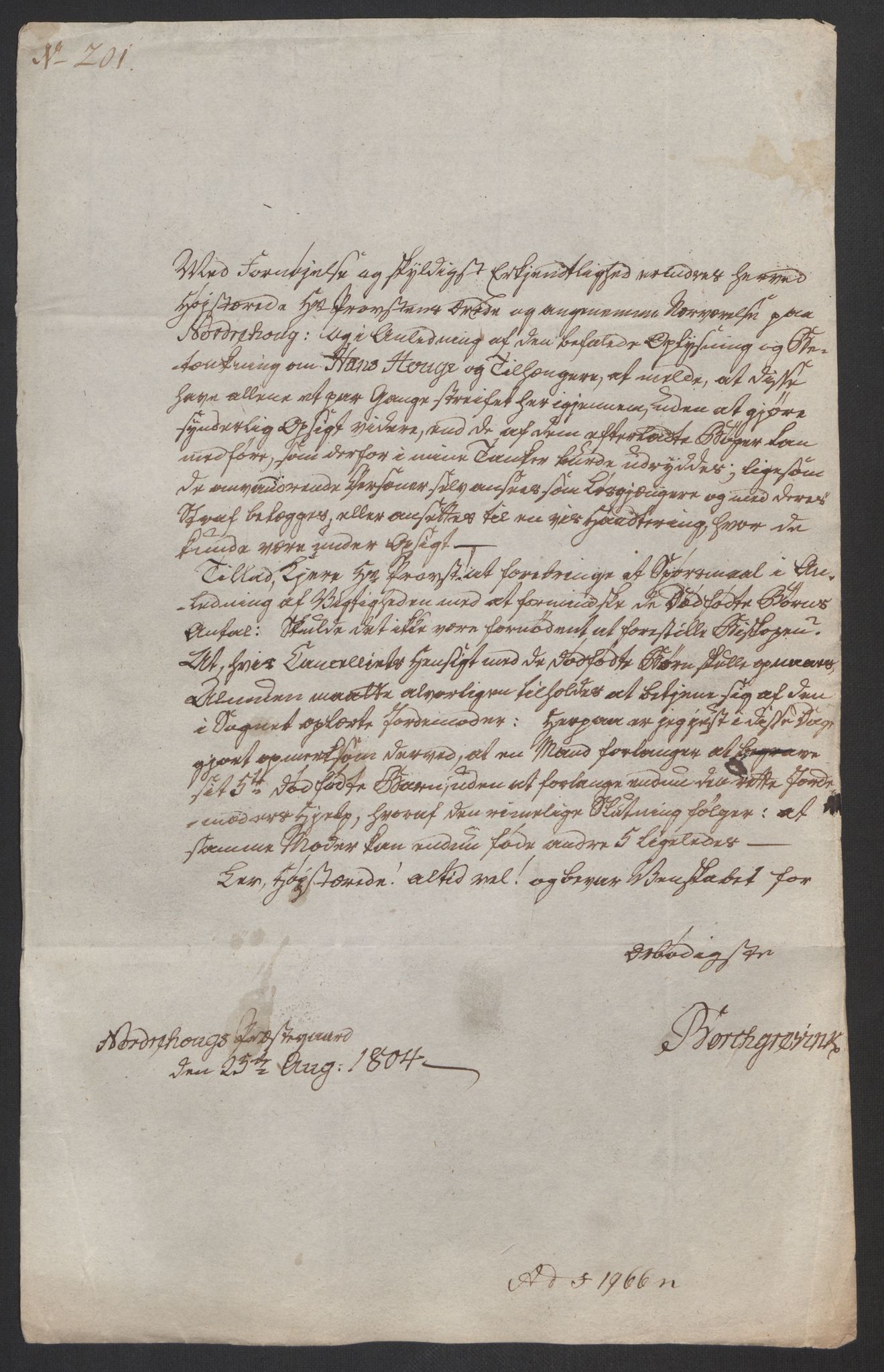 Justisdepartementet, Kommisjon i saken mot Hans Nielsen Hauge 1804, RA/S-1151/D/L0003: Hans Nielsen Hauges sak, 1813, p. 411