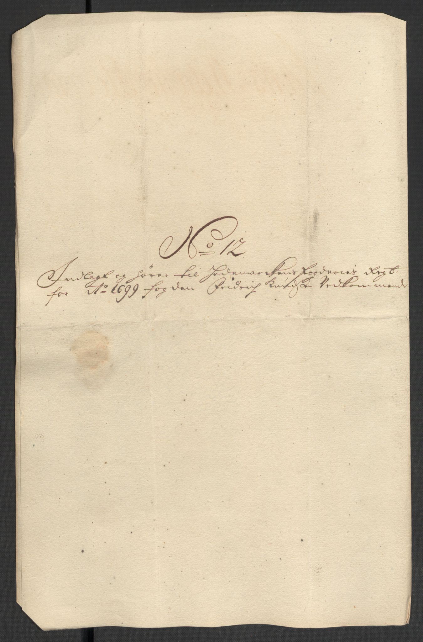 Rentekammeret inntil 1814, Reviderte regnskaper, Fogderegnskap, AV/RA-EA-4092/R16/L1038: Fogderegnskap Hedmark, 1699, p. 140