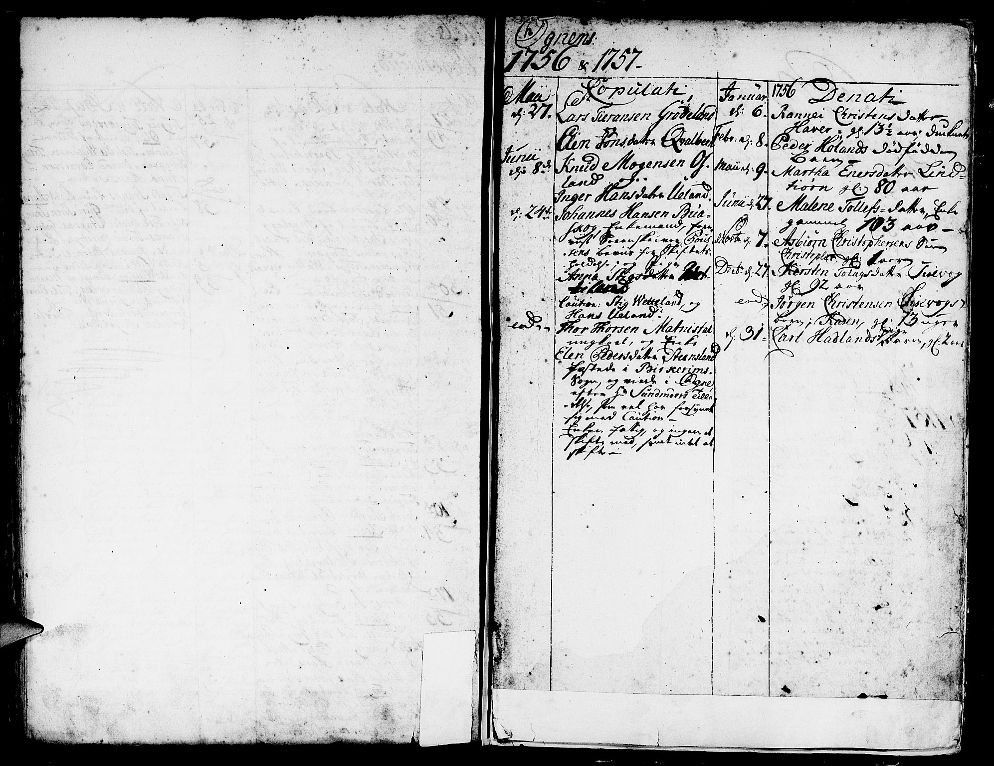 Eigersund sokneprestkontor, AV/SAST-A-101807/S08/L0002: Parish register (official) no. A 2, 1720-1757