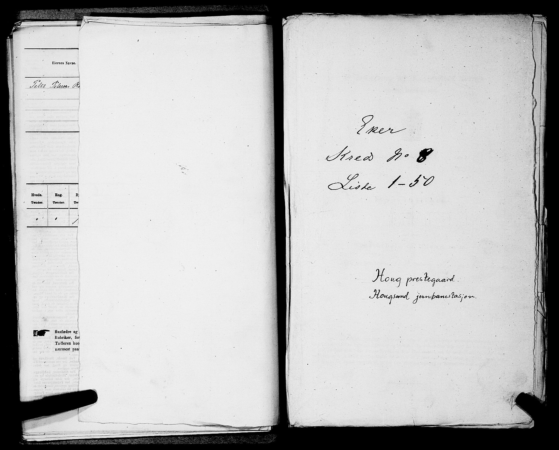 SAKO, 1875 census for 0624P Eiker, 1875, p. 1433
