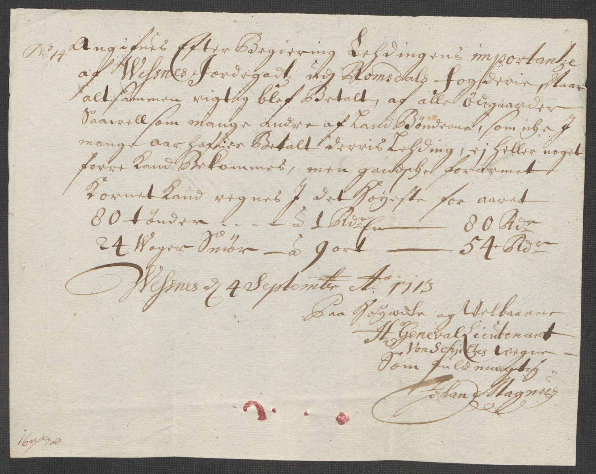 Rentekammeret inntil 1814, Reviderte regnskaper, Fogderegnskap, AV/RA-EA-4092/R55/L3662: Fogderegnskap Romsdal, 1713-1714, p. 145