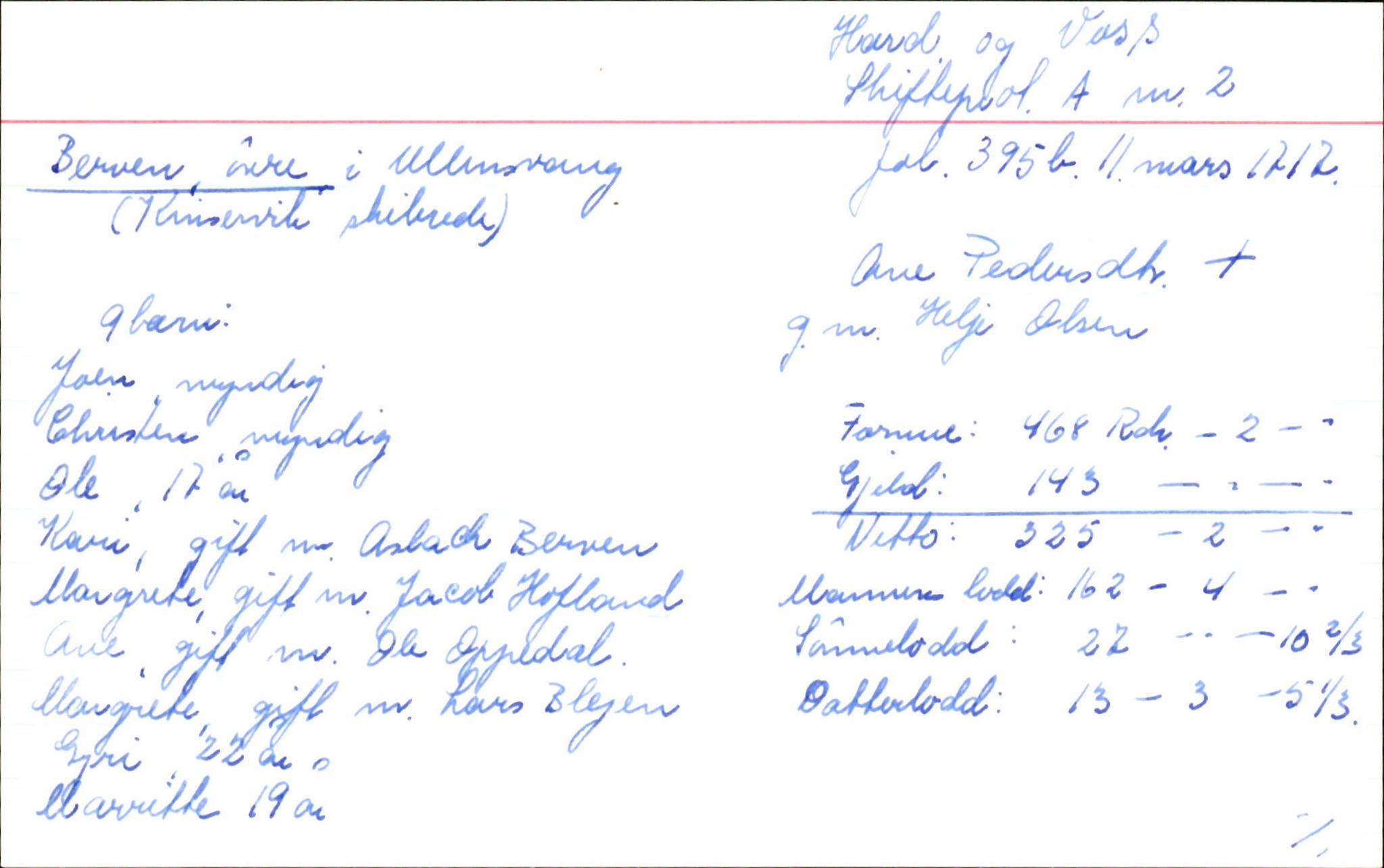 Skiftekort ved Statsarkivet i Bergen, SAB/SKIFTEKORT/002/L0001: Skifteprotokoll nr. 1-3, 1695-1721, p. 819