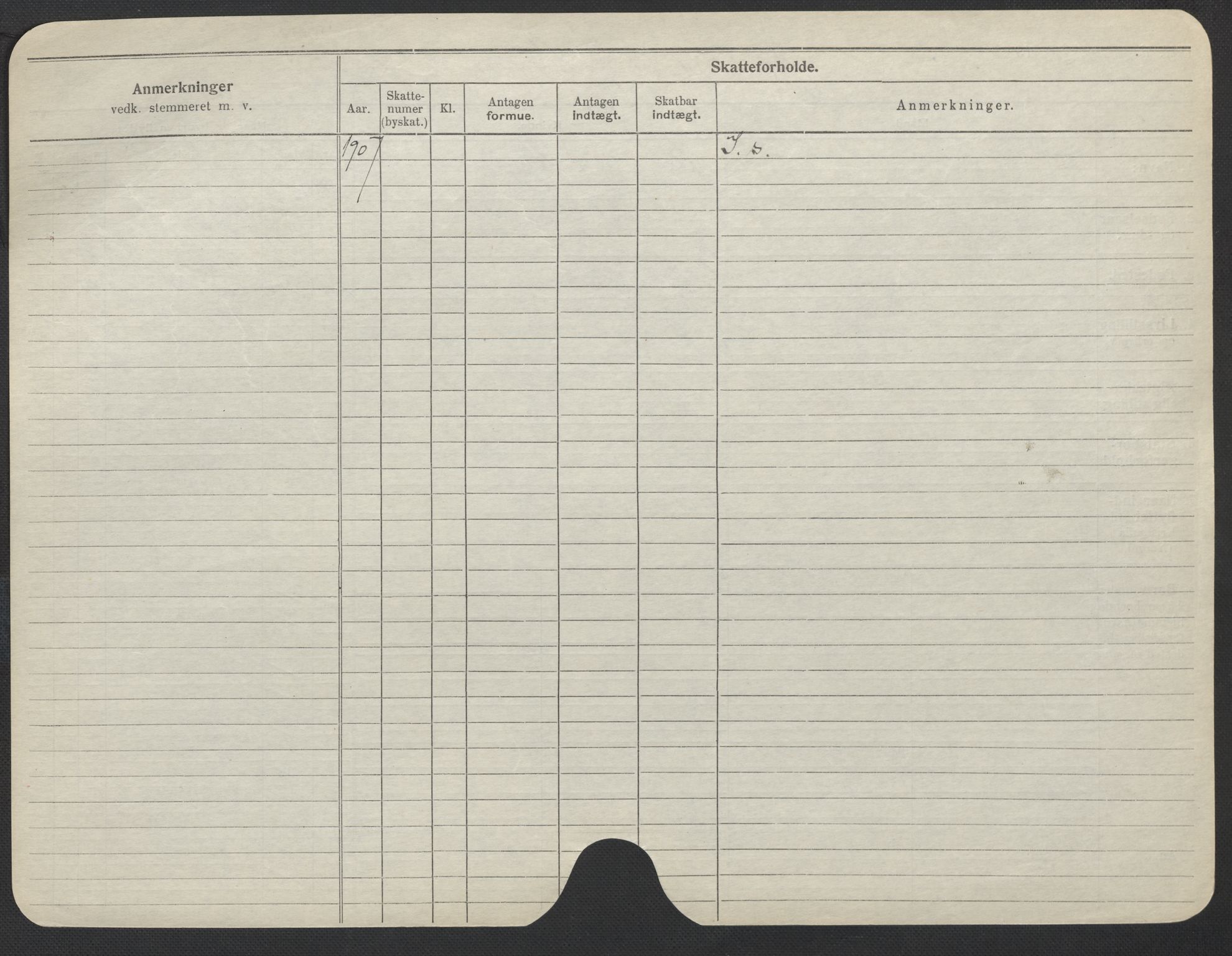 Oslo folkeregister, Registerkort, SAO/A-11715/F/Fa/Fac/L0017: Kvinner, 1906-1914, p. 375b