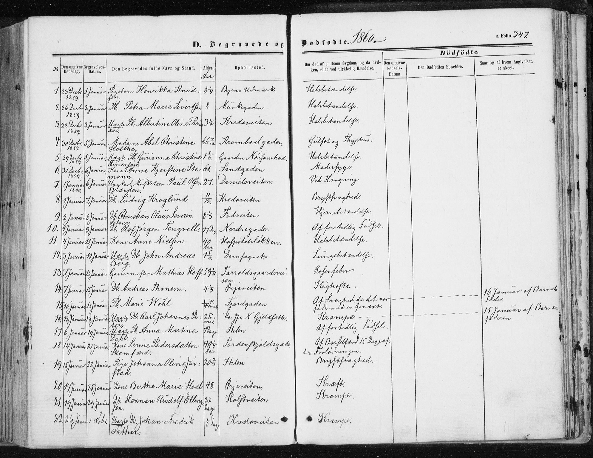 Ministerialprotokoller, klokkerbøker og fødselsregistre - Sør-Trøndelag, SAT/A-1456/602/L0115: Parish register (official) no. 602A13, 1860-1872, p. 347