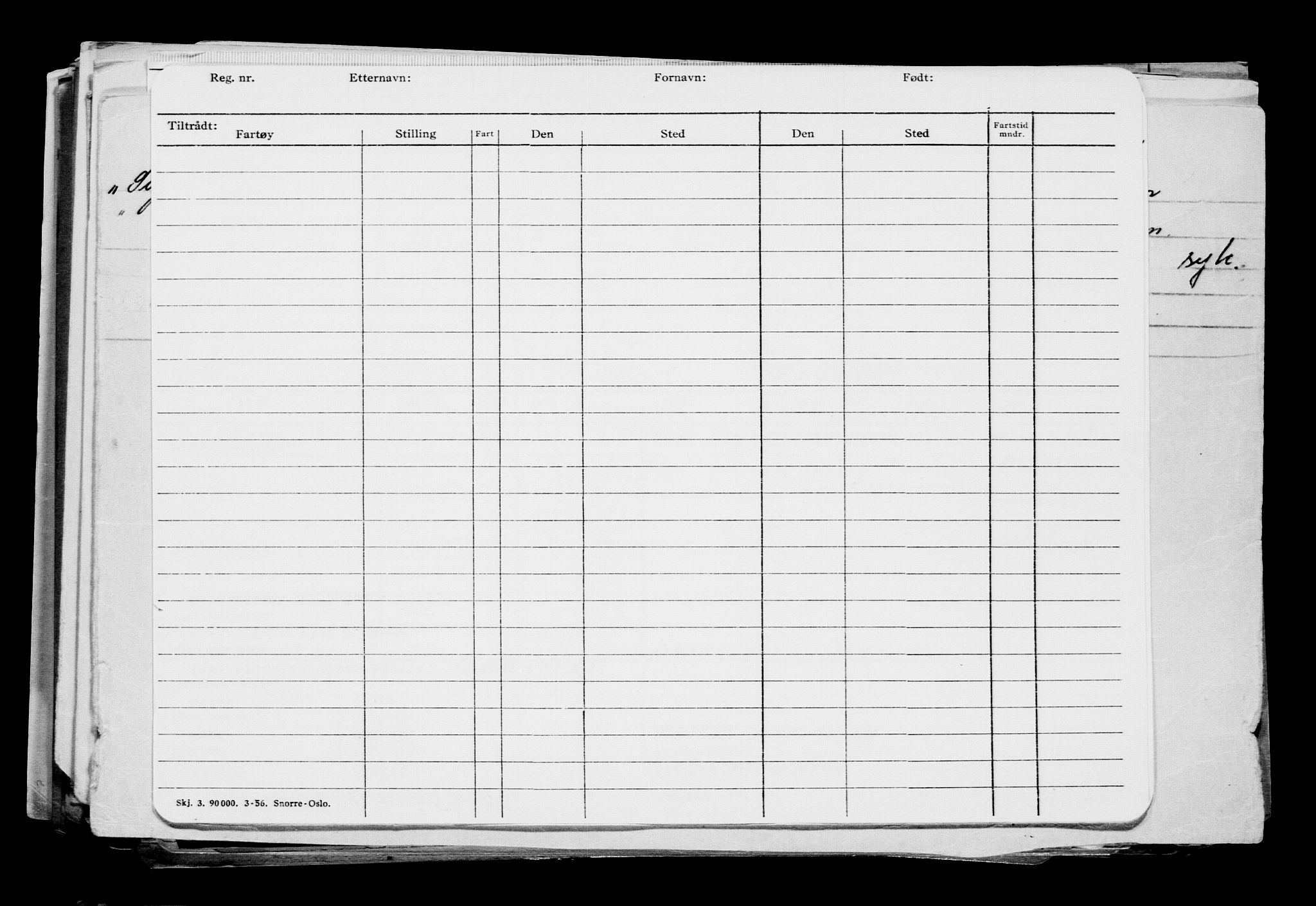 Direktoratet for sjømenn, RA/S-3545/G/Gb/L0197: Hovedkort, 1921, p. 326