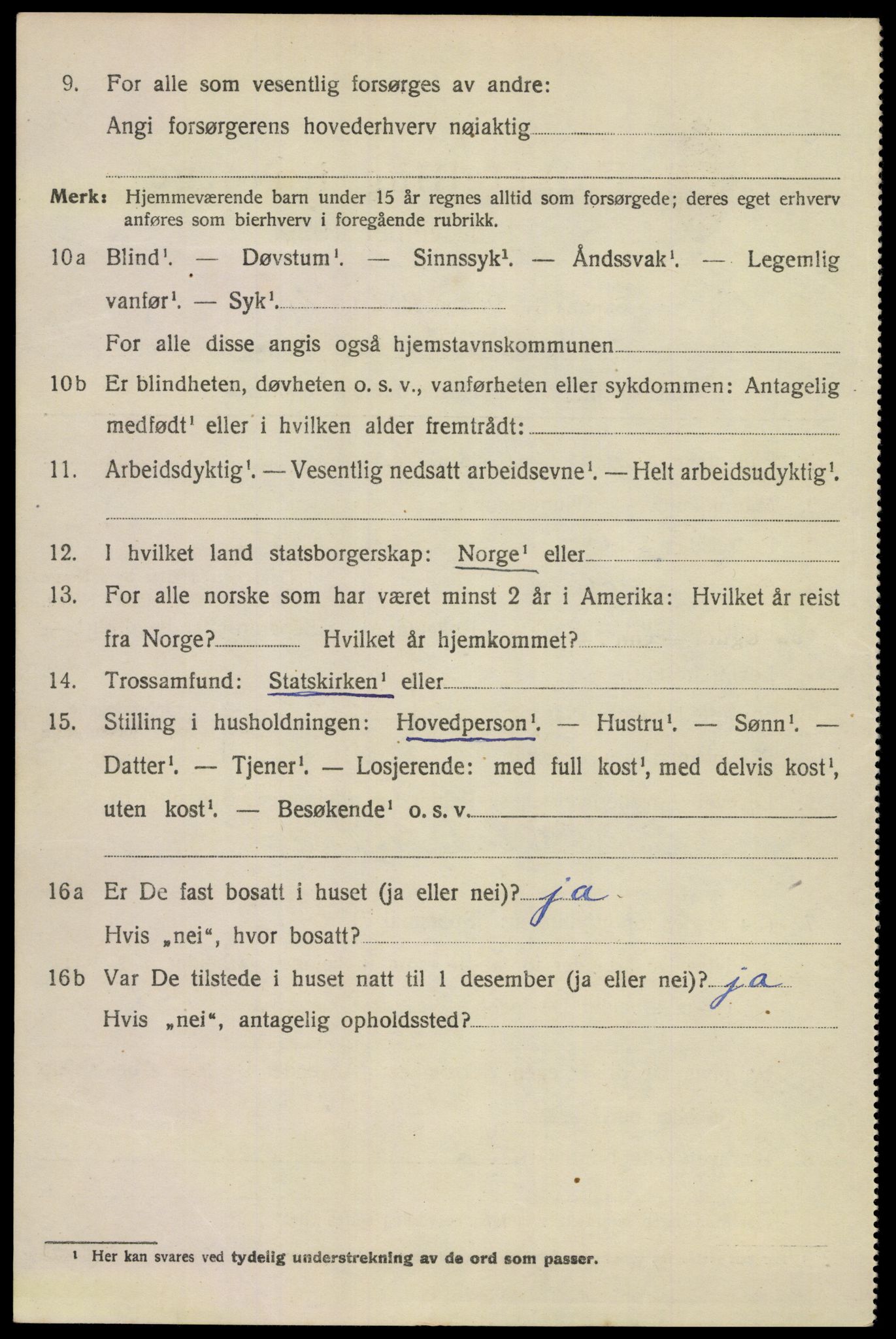 SAKO, 1920 census for Porsgrunn, 1920, p. 14768