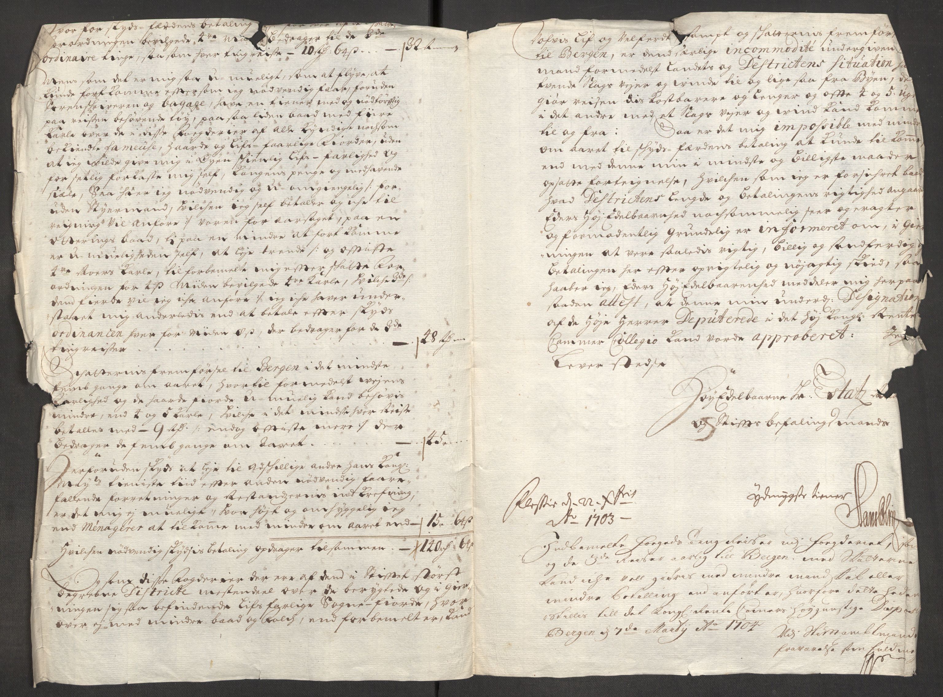 Rentekammeret inntil 1814, Reviderte regnskaper, Fogderegnskap, AV/RA-EA-4092/R52/L3313: Fogderegnskap Sogn, 1703-1704, p. 256