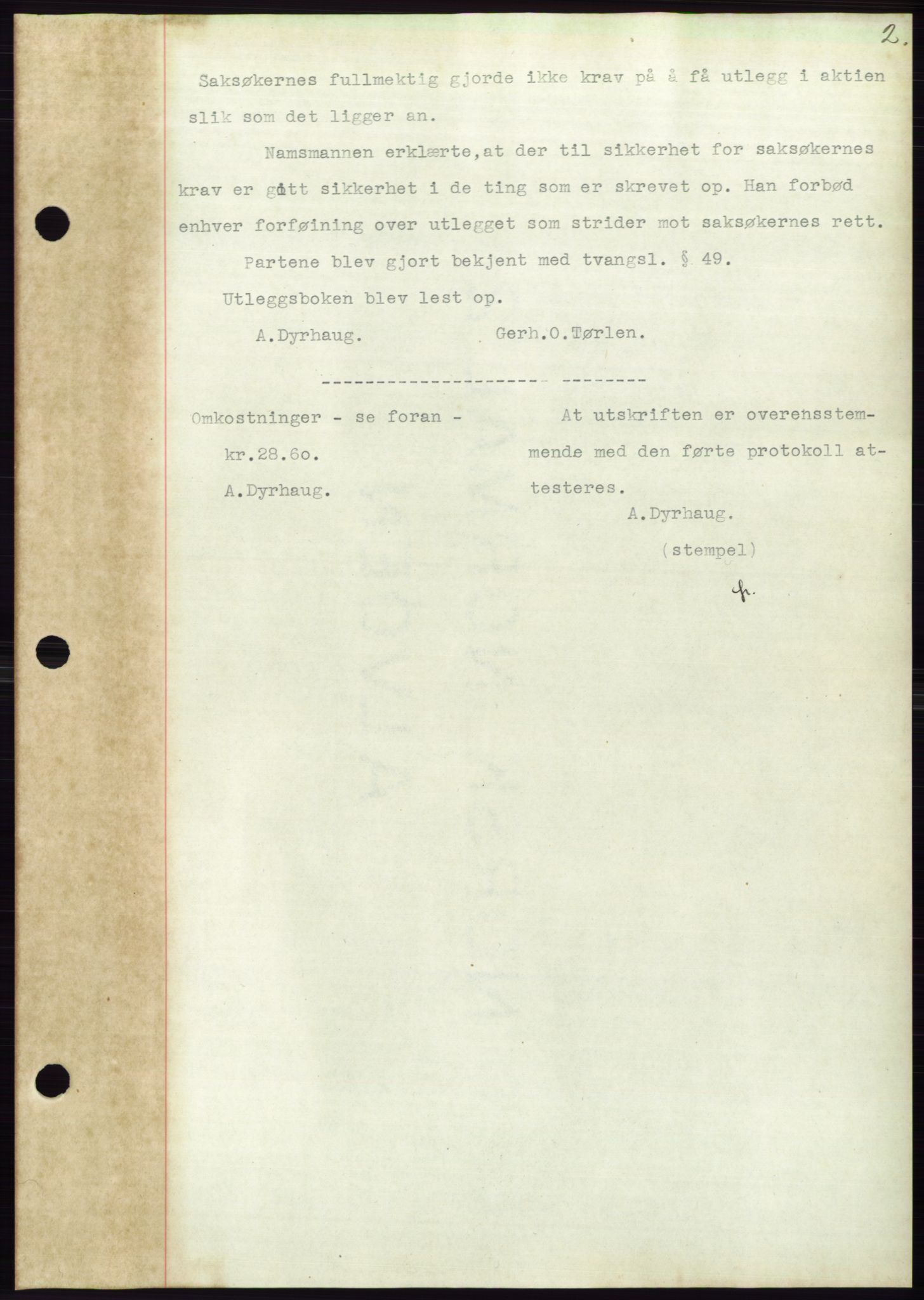 Søre Sunnmøre sorenskriveri, AV/SAT-A-4122/1/2/2C/L0053: Mortgage book no. 47, 1931-1932, Deed date: 31.10.1931