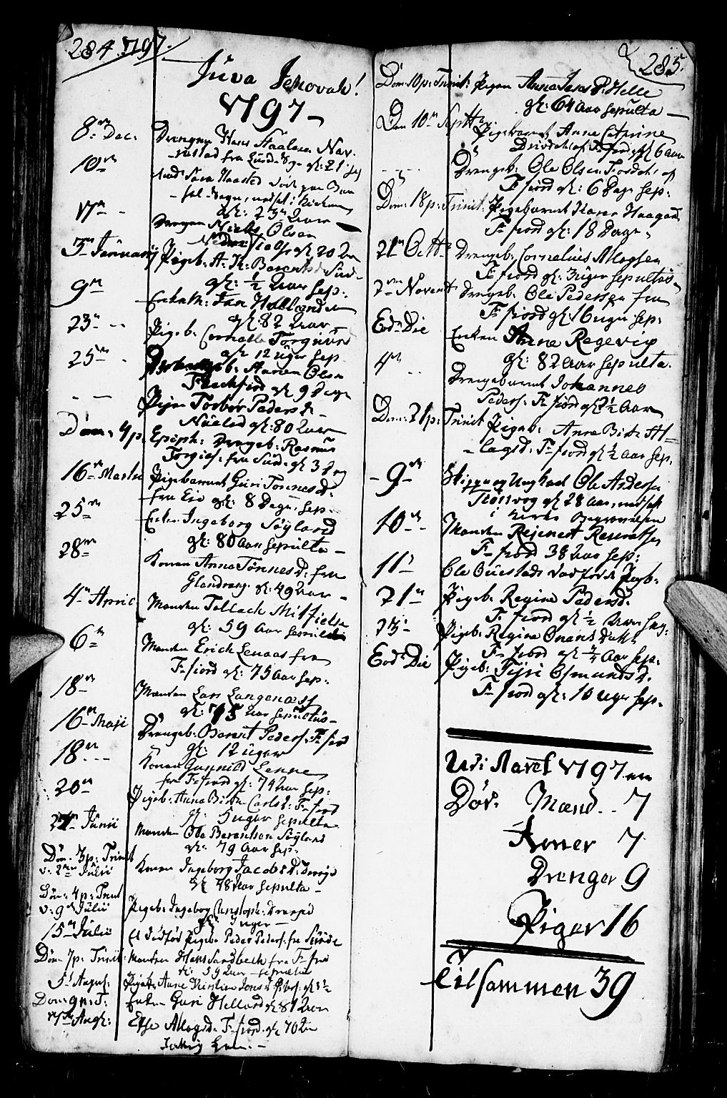 Flekkefjord sokneprestkontor, SAK/1111-0012/F/Fb/Fbc/L0001: Parish register (copy) no. B 1, 1773-1801, p. 319-320
