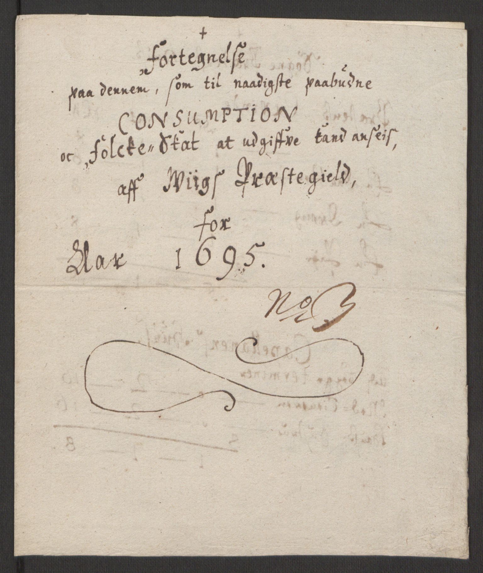 Rentekammeret inntil 1814, Reviderte regnskaper, Fogderegnskap, RA/EA-4092/R52/L3308: Fogderegnskap Sogn, 1695, p. 315