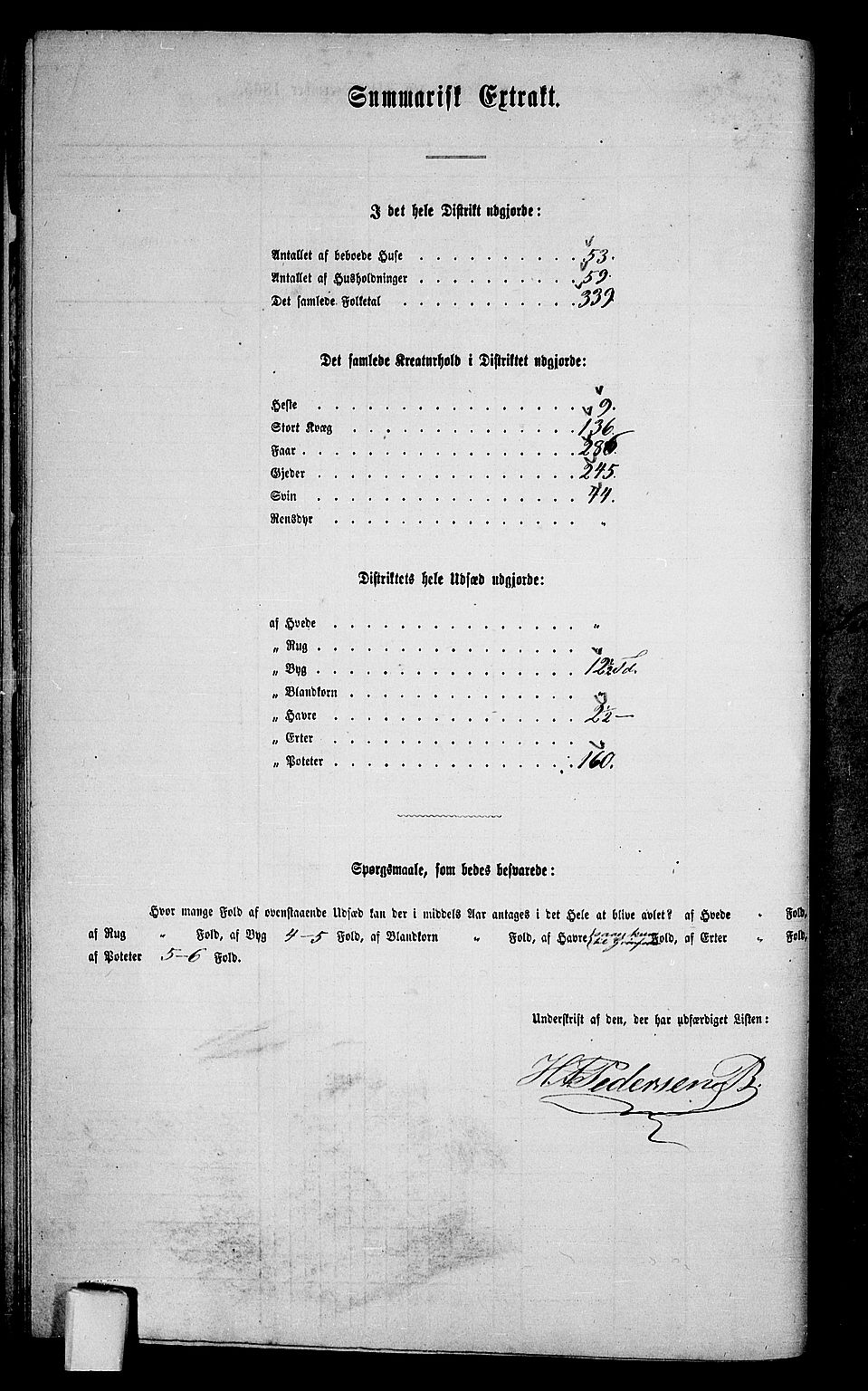 RA, 1865 census for Vågan, 1865, p. 92