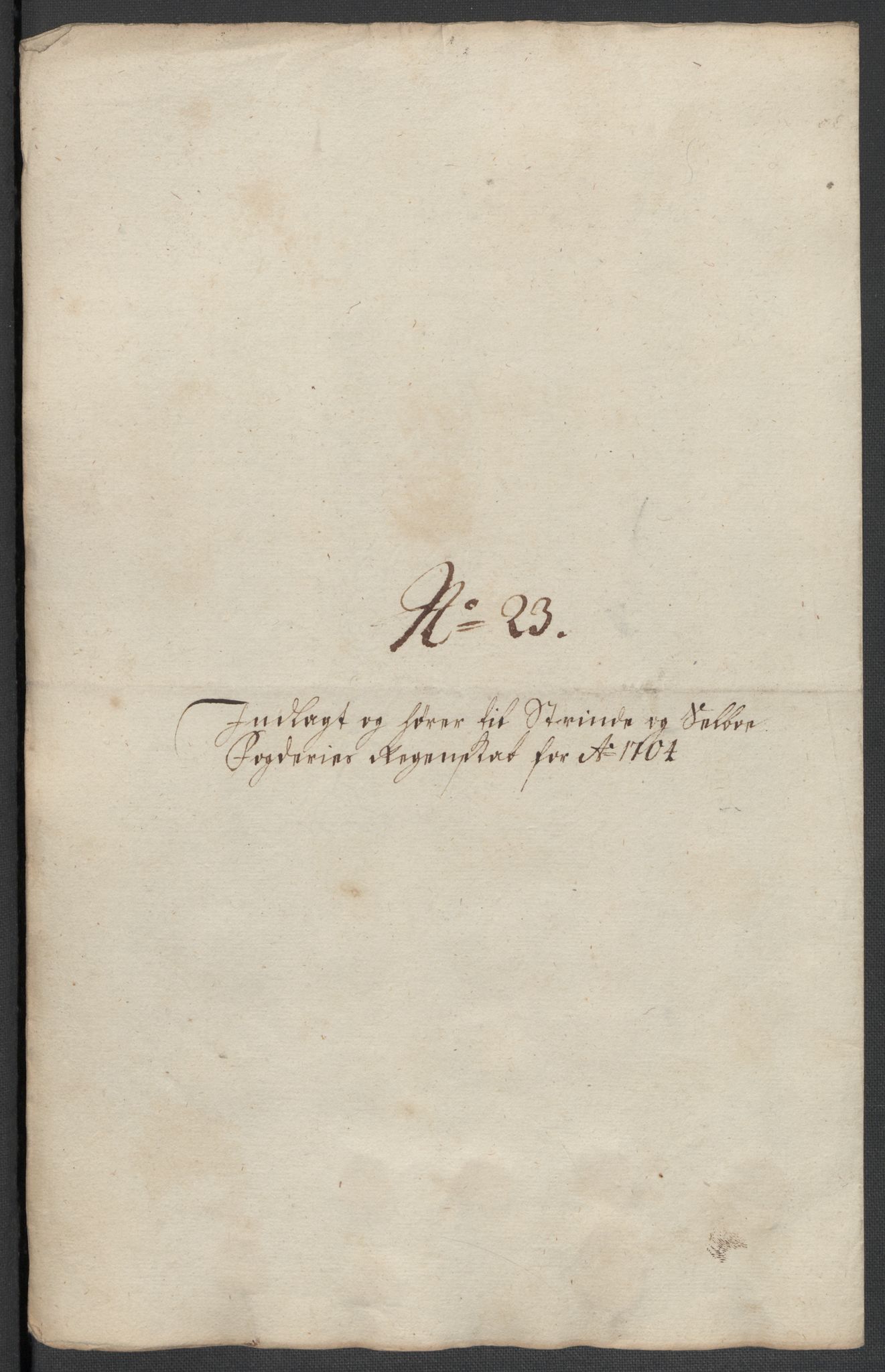 Rentekammeret inntil 1814, Reviderte regnskaper, Fogderegnskap, RA/EA-4092/R61/L4109: Fogderegnskap Strinda og Selbu, 1704-1706, p. 210