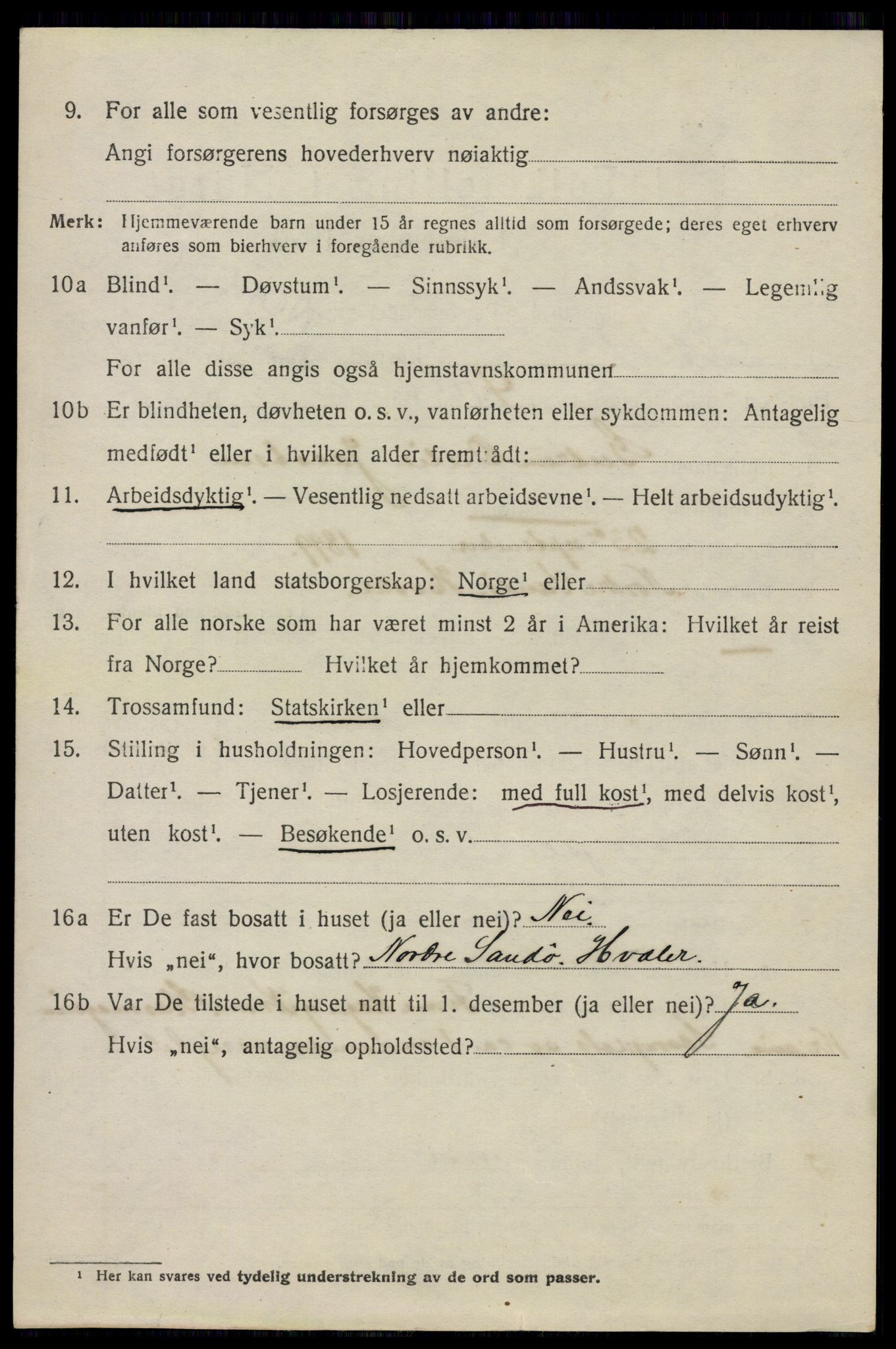 SAO, 1920 census for Aker, 1920, p. 81611