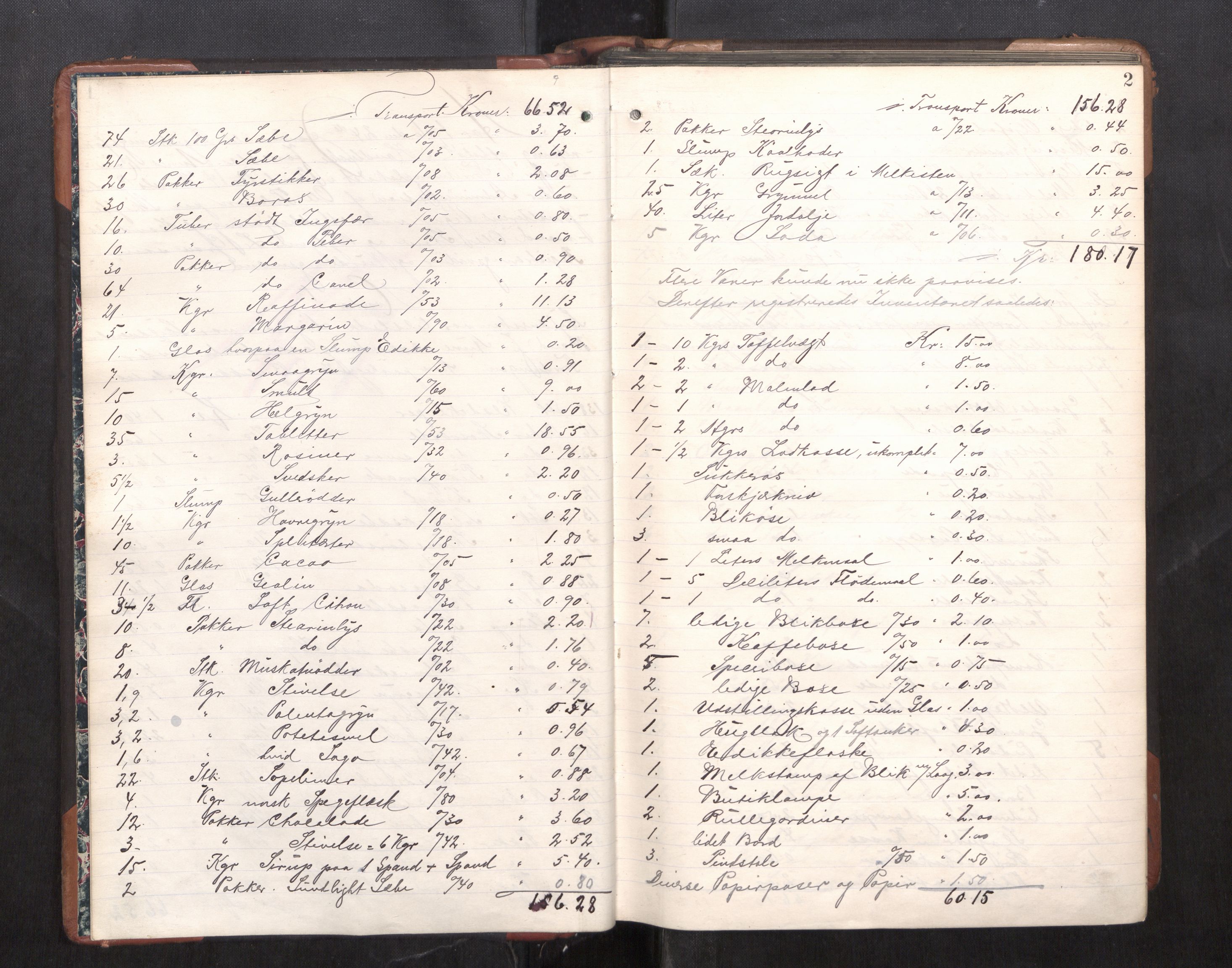 Trondheim byfogd, AV/SAT-A-0003/1/3/3C/L0025: Skifteregistreringsprotokoll - 24/1-14/7. (u/ register), 1906-1909, p. 2