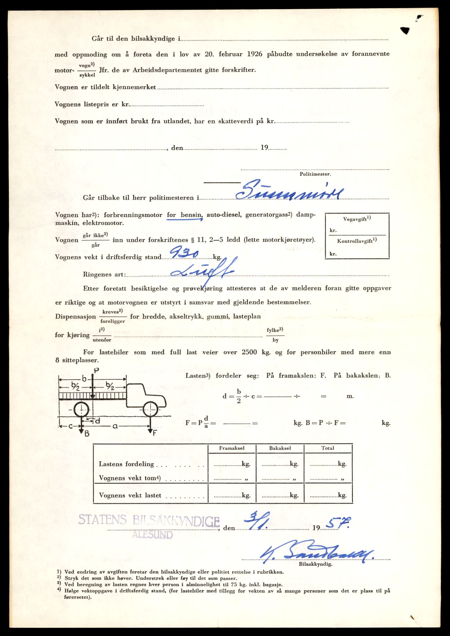 Møre og Romsdal vegkontor - Ålesund trafikkstasjon, AV/SAT-A-4099/F/Fe/L0049: Registreringskort for kjøretøy T 14864 - T 18613, 1927-1998, p. 318