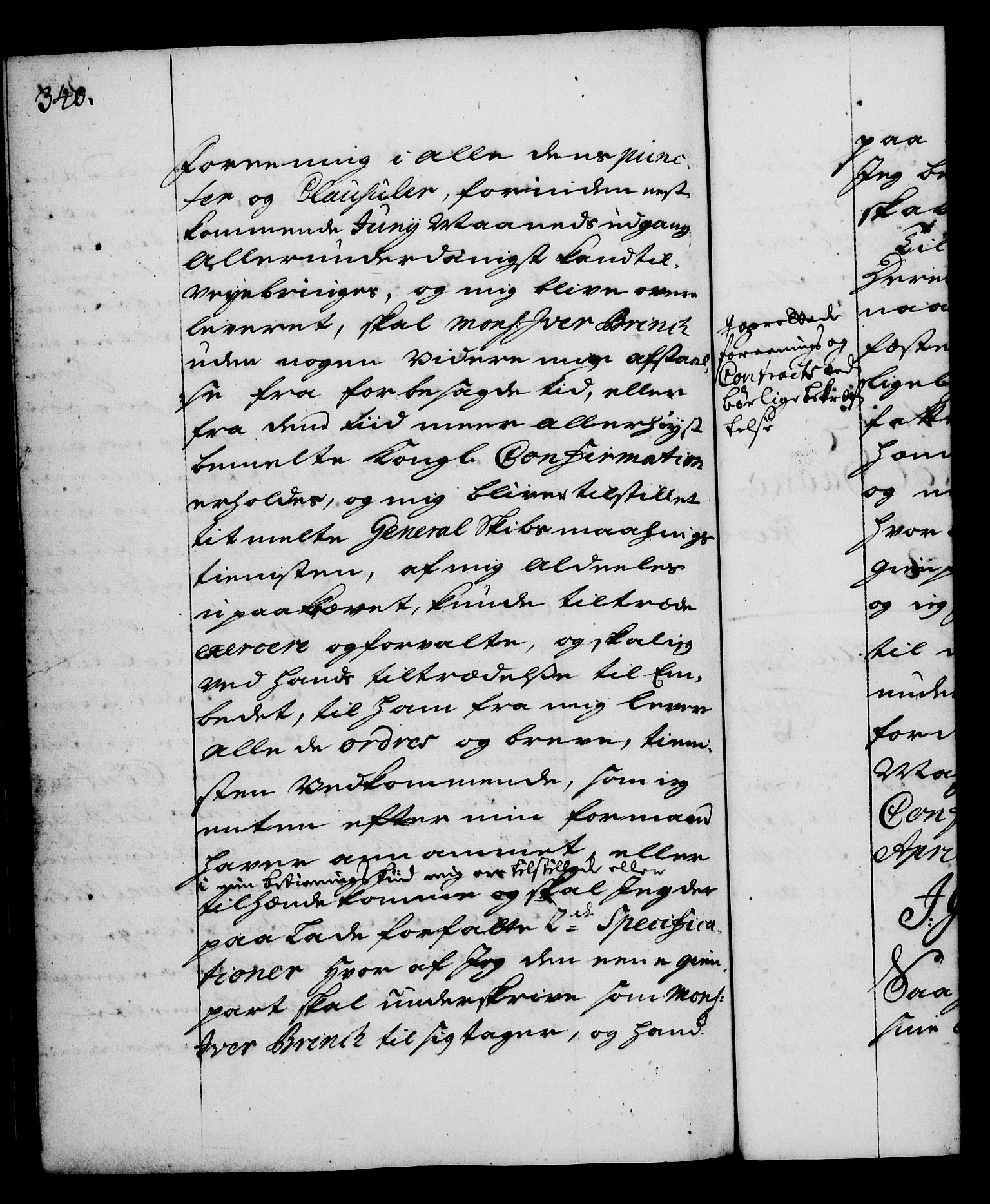 Rentekammeret, Kammerkanselliet, AV/RA-EA-3111/G/Gg/Gga/L0003: Norsk ekspedisjonsprotokoll med register (merket RK 53.3), 1727-1734, p. 340